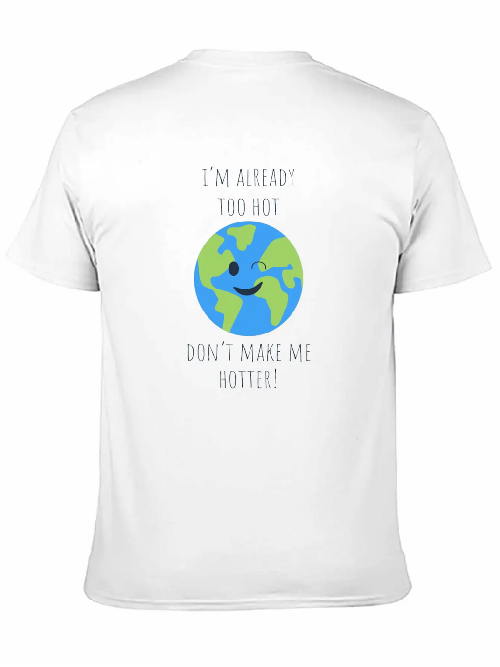 Hot Hotter Gift Ecology Saying Climate Change Timeless Short Sleeve Tee – Comfy And Minimalist Design
