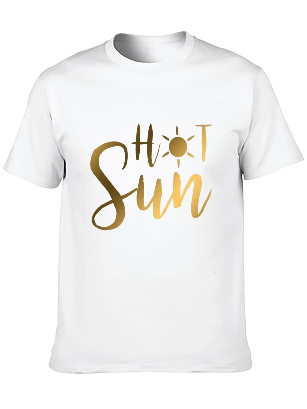 Hot Sun - Gift - Shirt Basic Graphic T-Shirt – Daily Comfort In Soft Cotton