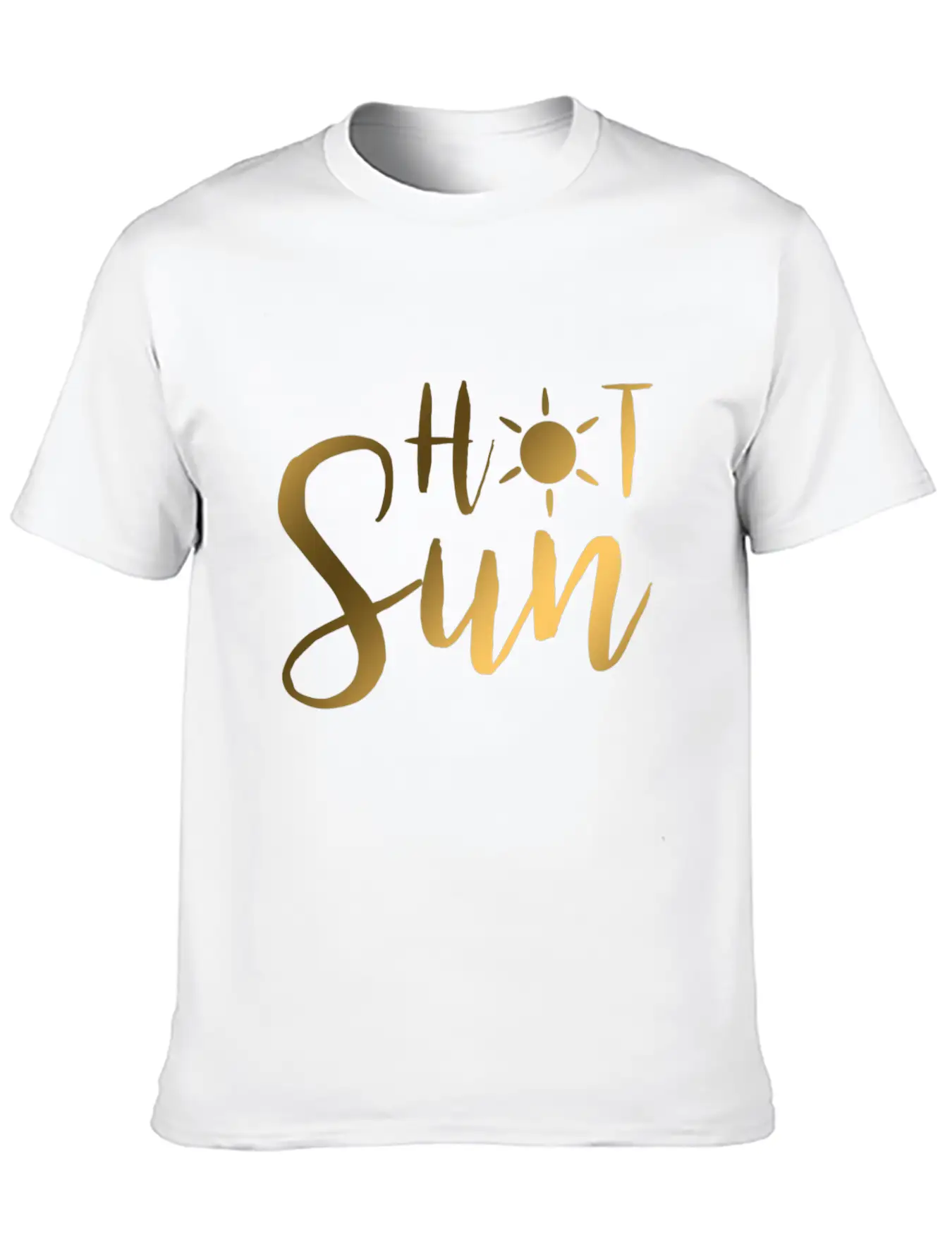 Hot Sun - Gift - Shirt Basic Graphic T-Shirt – Daily Comfort In Soft Cotton