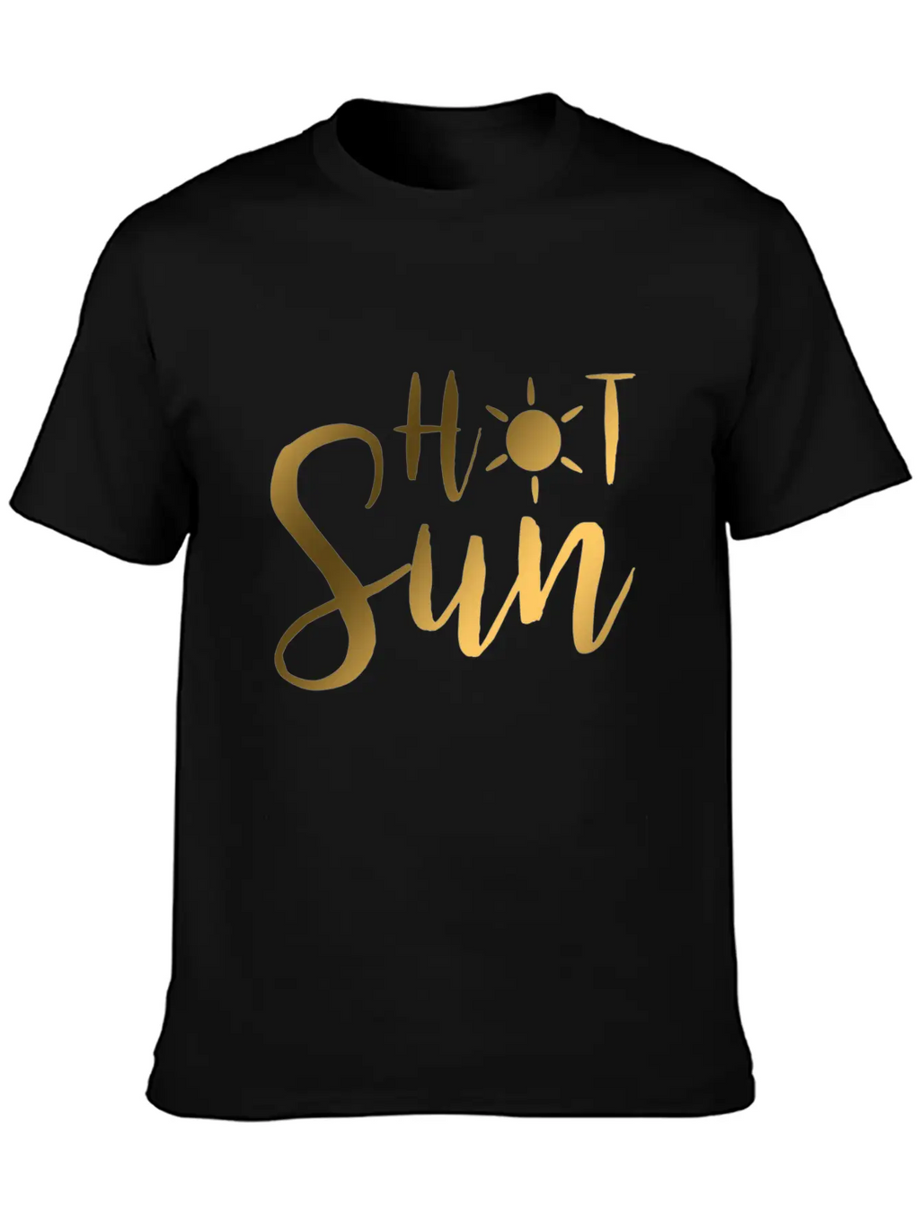 Hot Sun - Gift - Shirt Basic Graphic T-Shirt – Daily Comfort In Soft Cotton