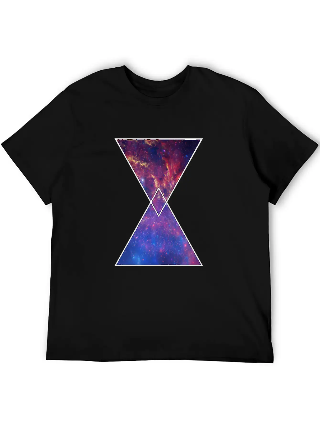 Hourglass Galaxy Timeless Short Sleeve Tee – Comfy And Minimalist Design