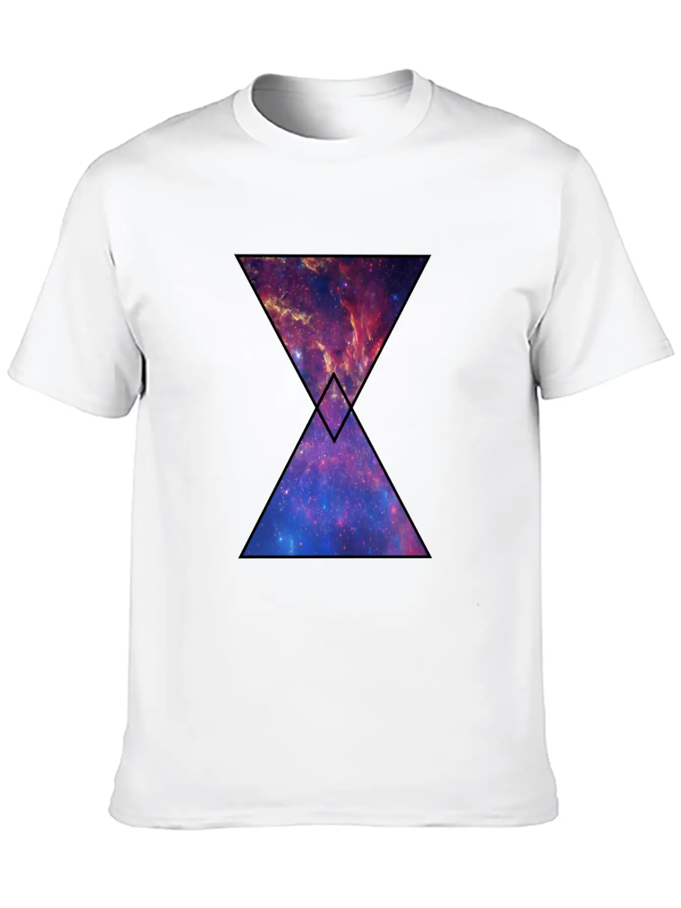 Hourglass Galaxy Timeless Short Sleeve Tee – Comfy And Minimalist Design