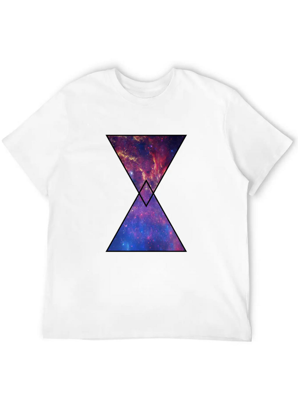 Hourglass Galaxy Timeless Short Sleeve Tee – Comfy And Minimalist Design