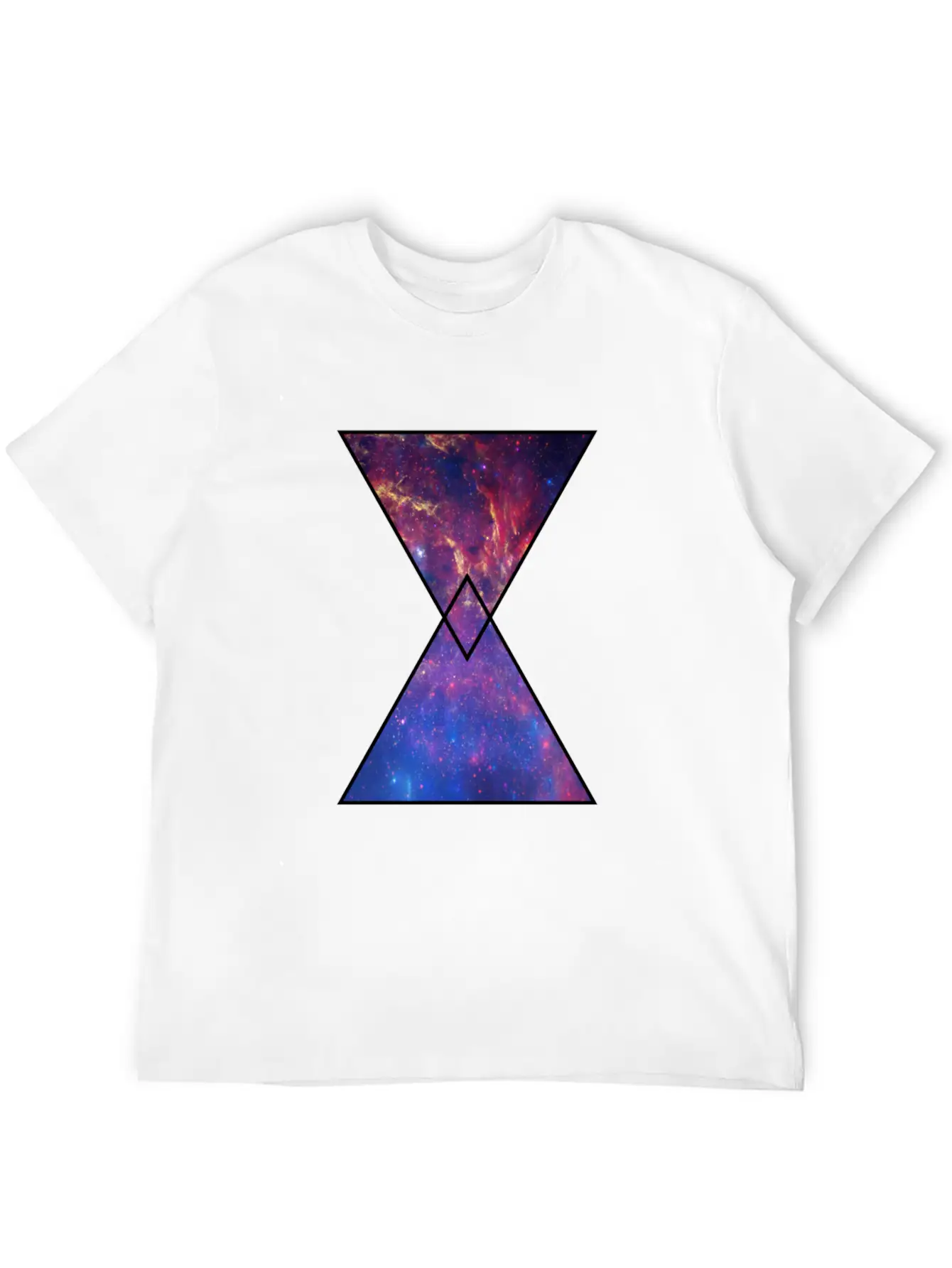 Hourglass Galaxy Timeless Short Sleeve Tee – Comfy And Minimalist Design