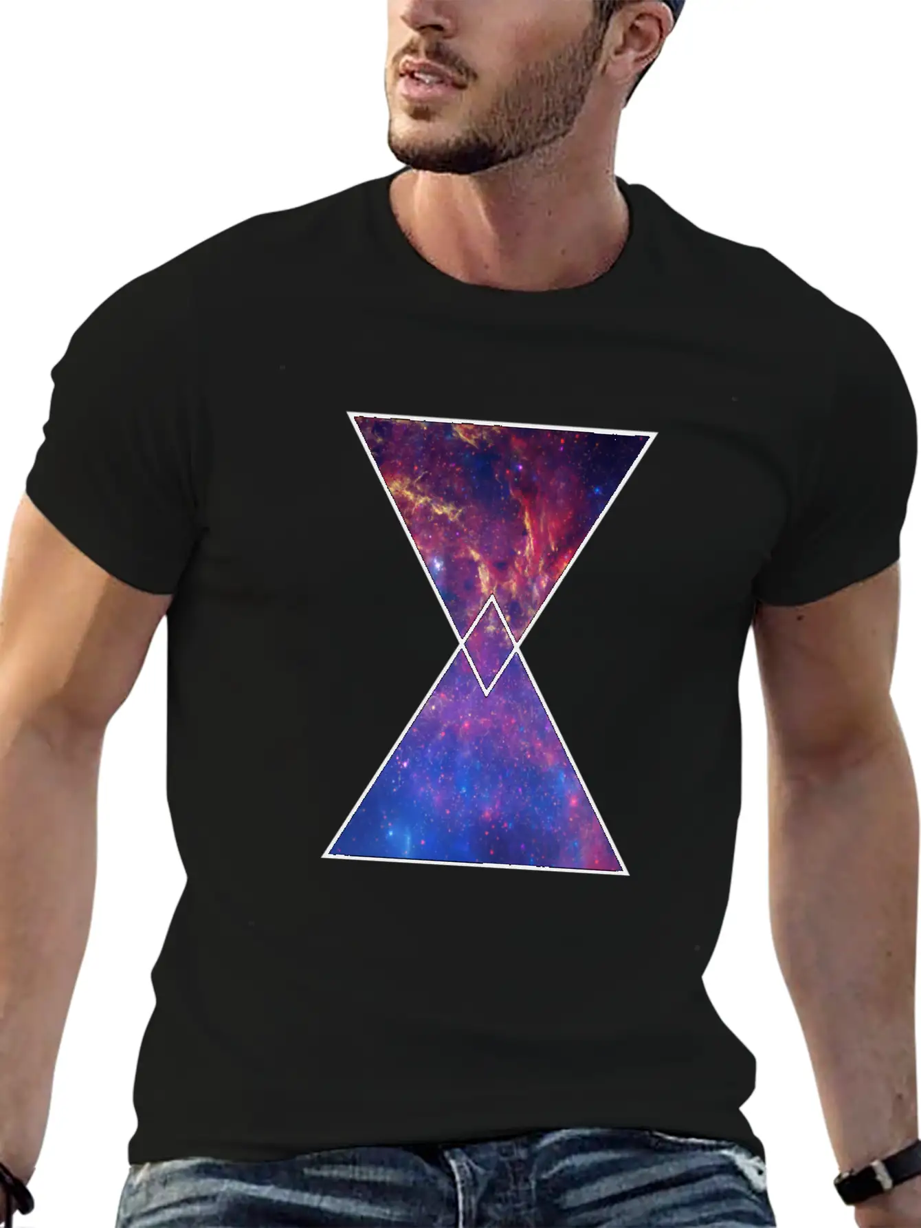 Hourglass Galaxy Timeless Short Sleeve Tee – Comfy And Minimalist Design