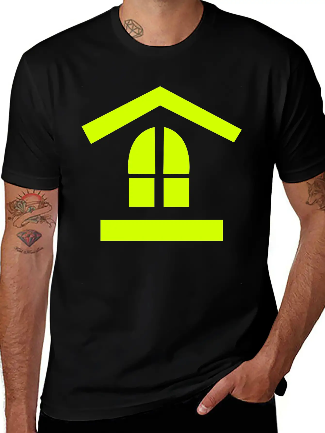 House Breathable Graphic T-Shirt – Perfect For Casual Days