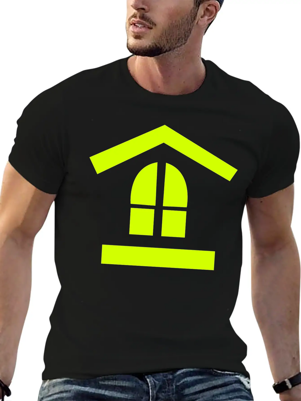 House Breathable Graphic T-Shirt – Perfect For Casual Days