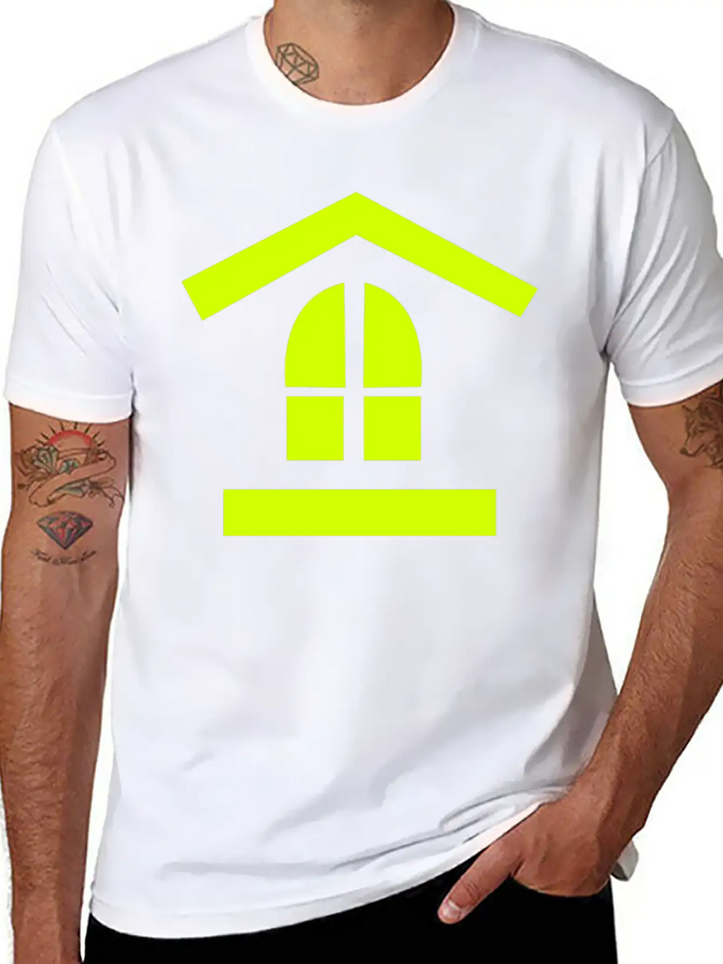House Breathable Graphic T-Shirt – Perfect For Casual Days