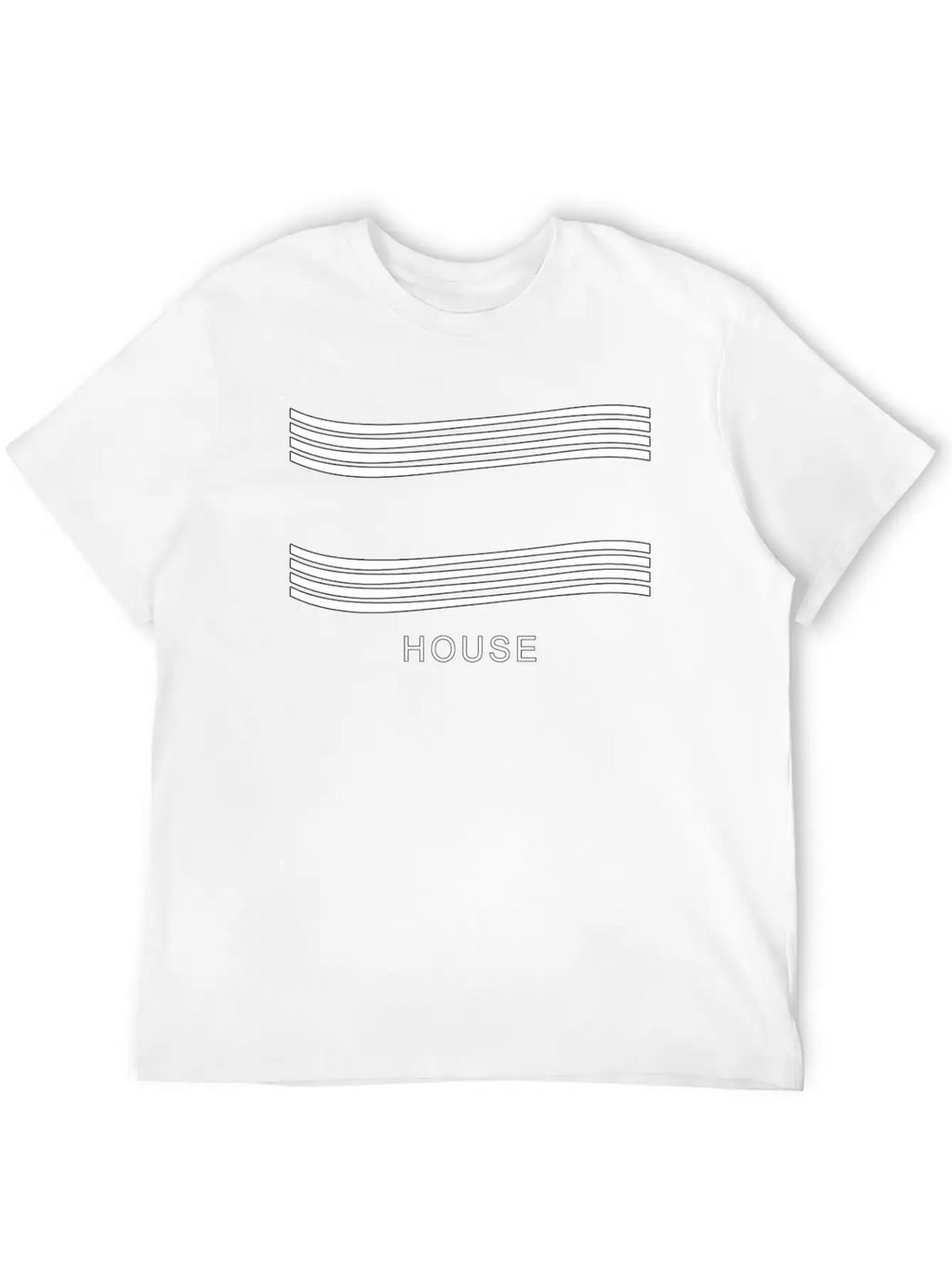 House Music Basic Graphic T-Shirt – Daily Comfort In Soft Cotton