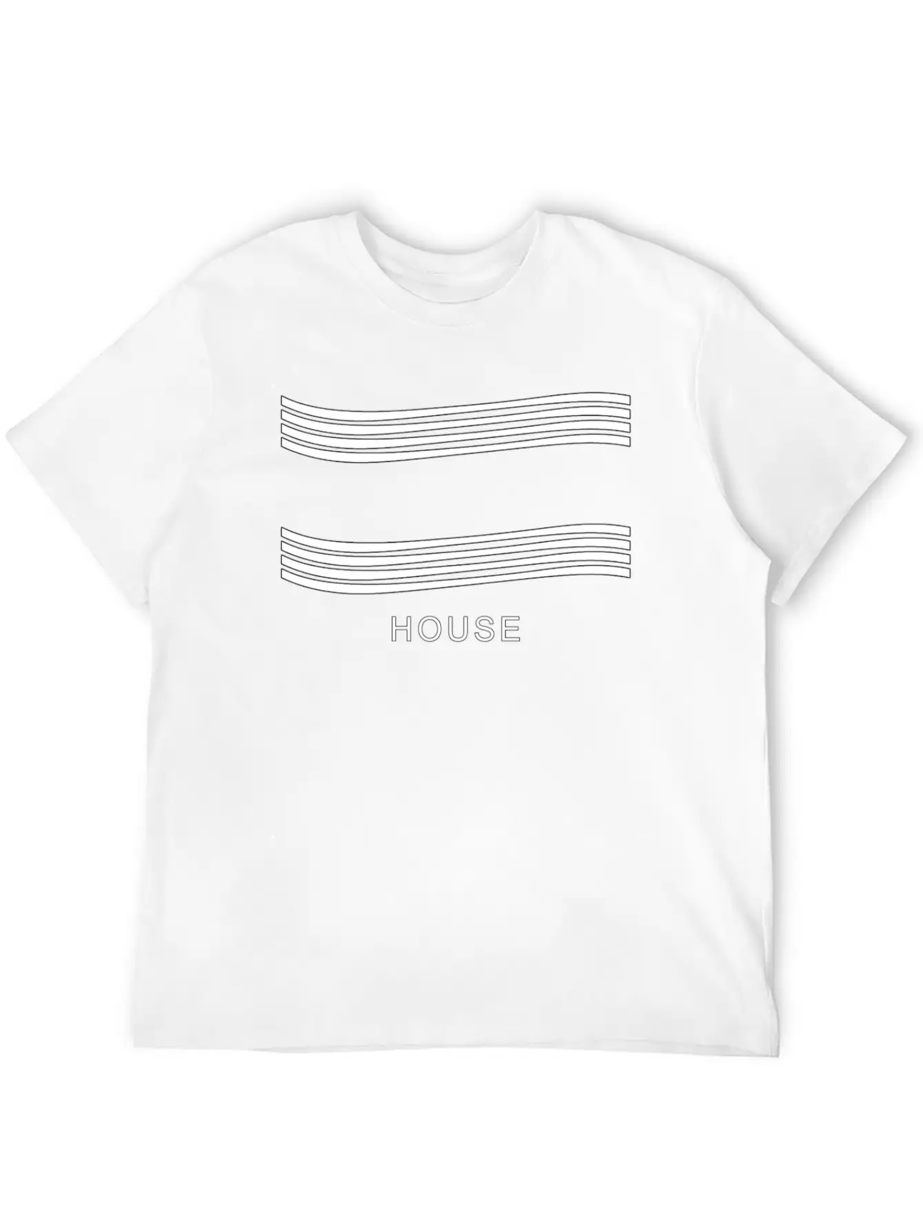 House Music Basic Graphic T-Shirt – Daily Comfort In Soft Cotton