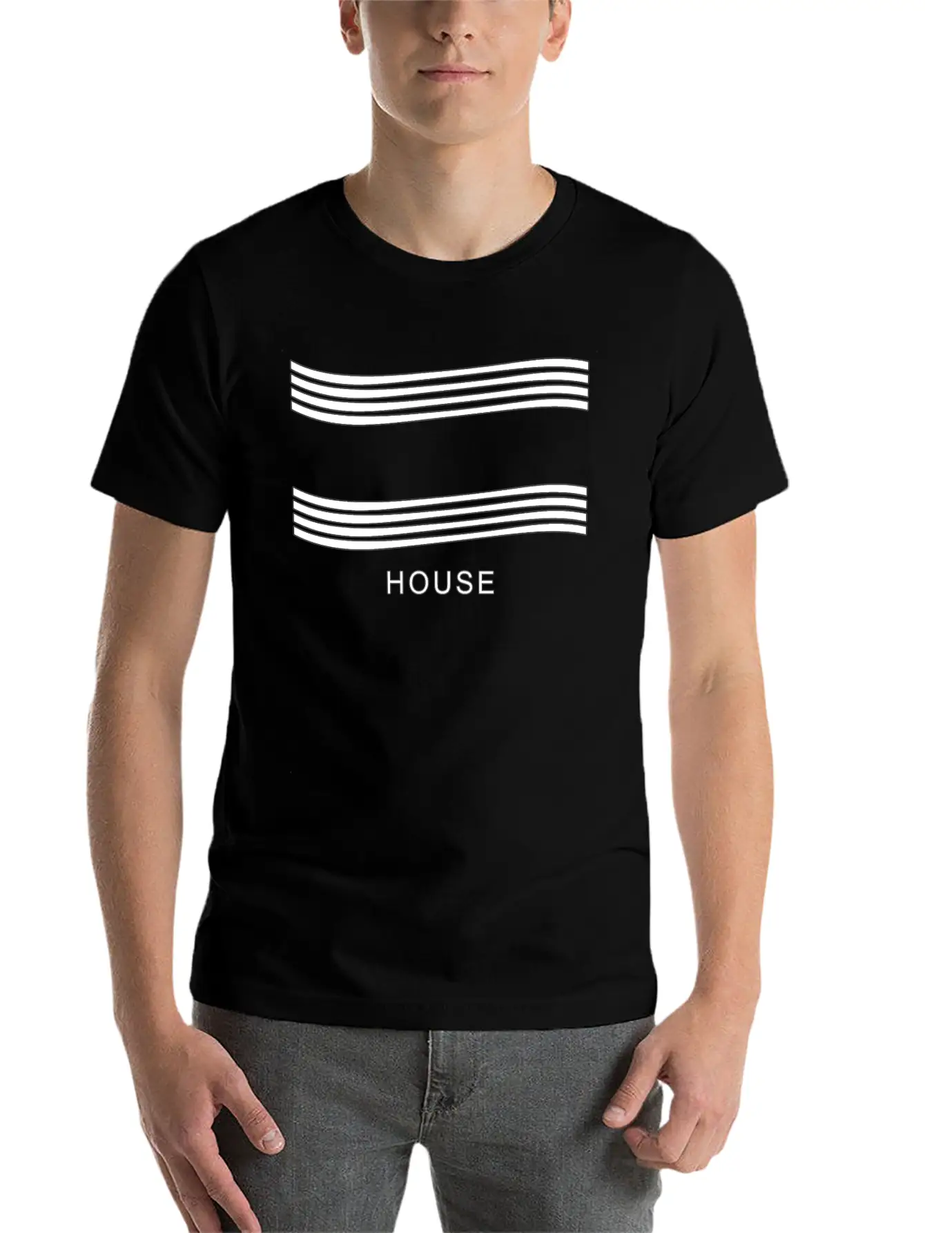 House Music Basic Graphic T-Shirt – Daily Comfort In Soft Cotton