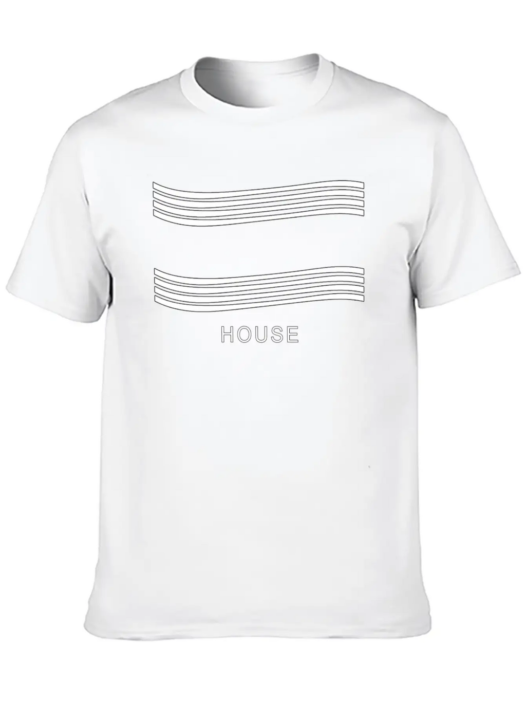 House Music Basic Graphic T-Shirt – Daily Comfort In Soft Cotton