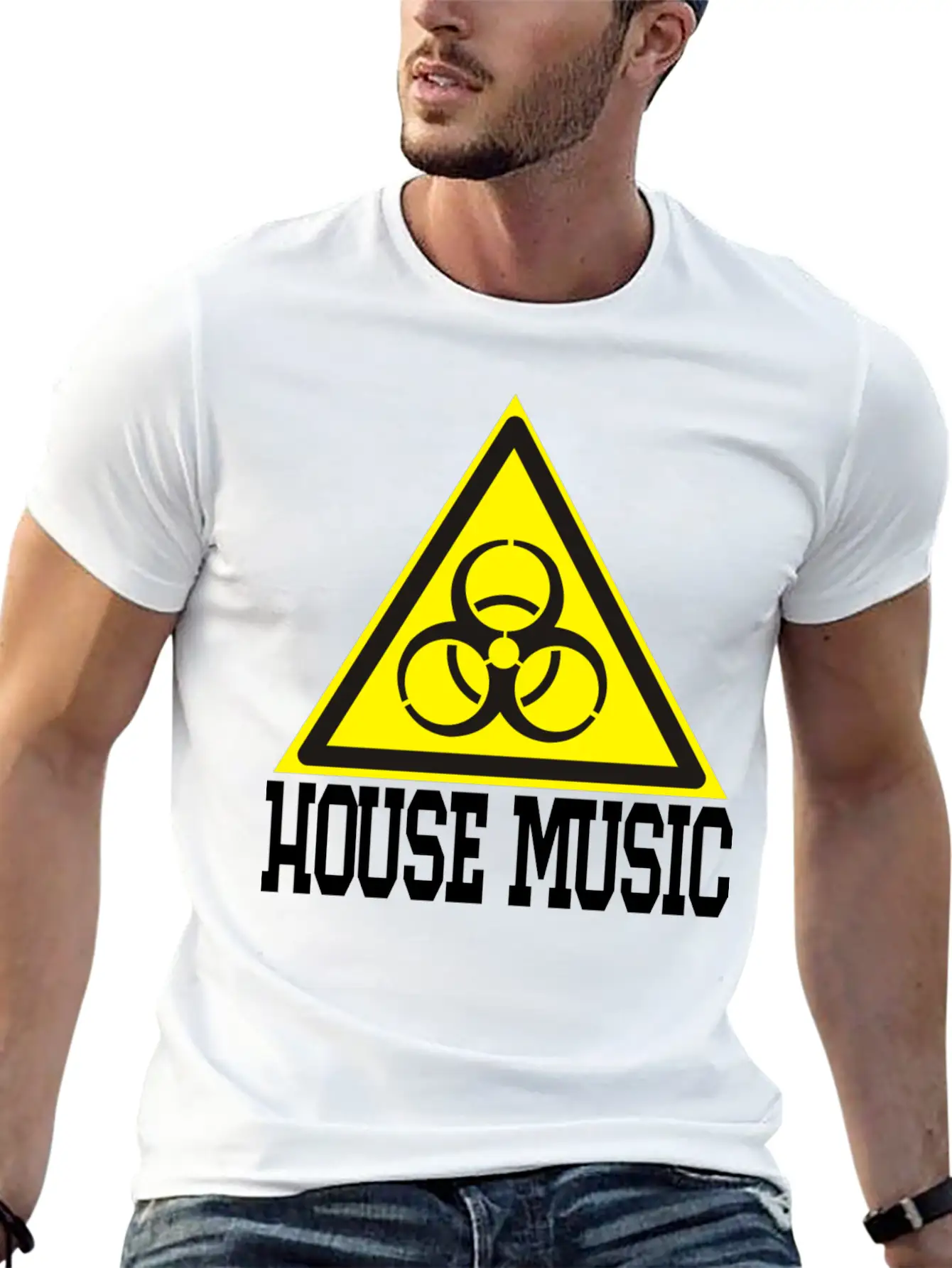 House Music Classic Cotton Tee – Unisex Comfort For Any Season