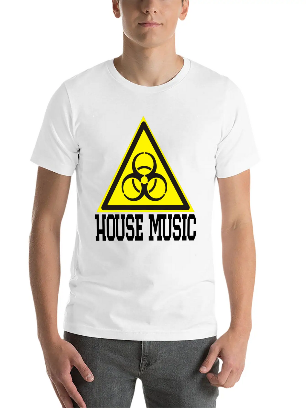 House Music Classic Cotton Tee – Unisex Comfort For Any Season