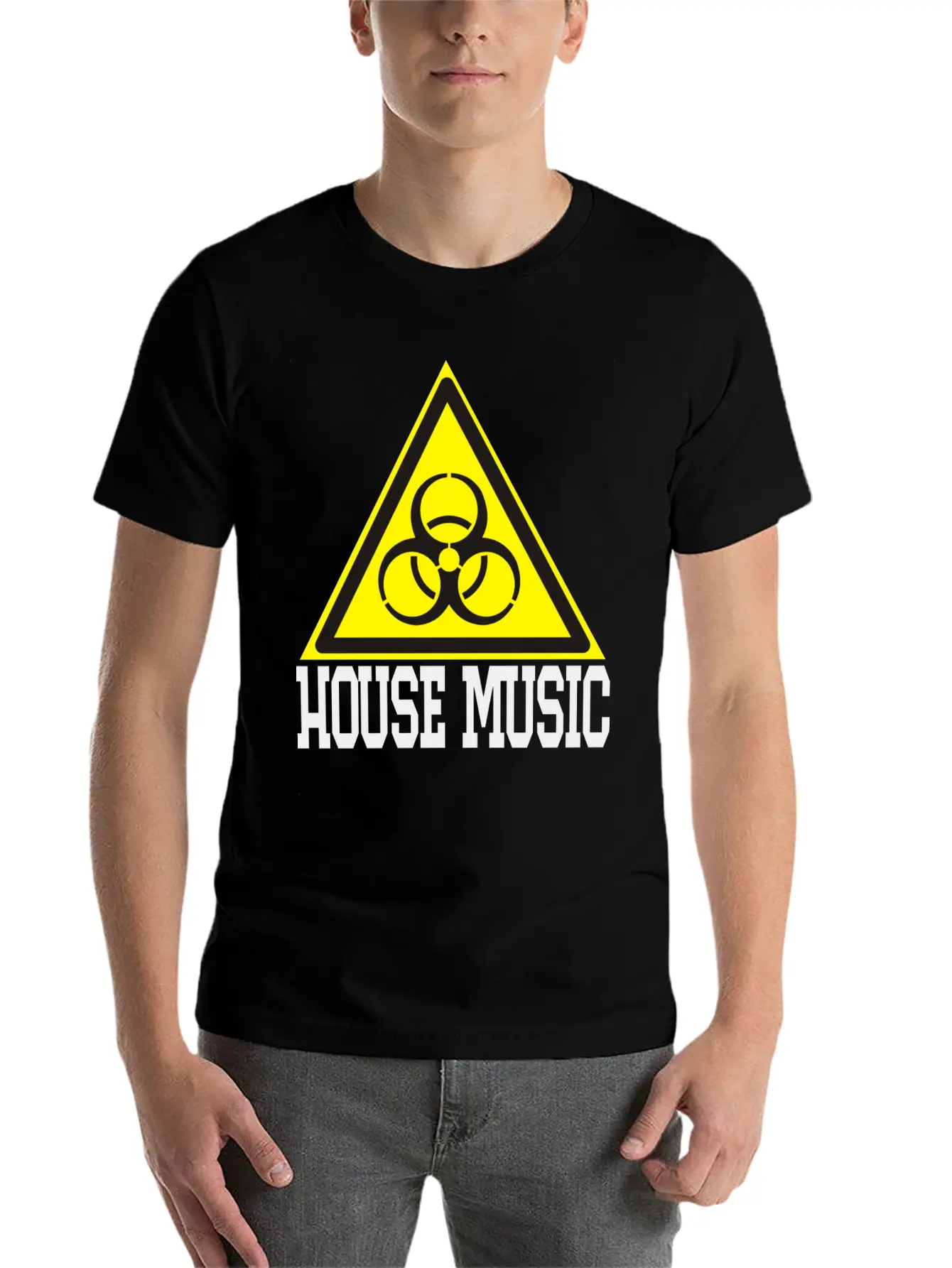 House Music Classic Cotton Tee – Unisex Comfort For Any Season