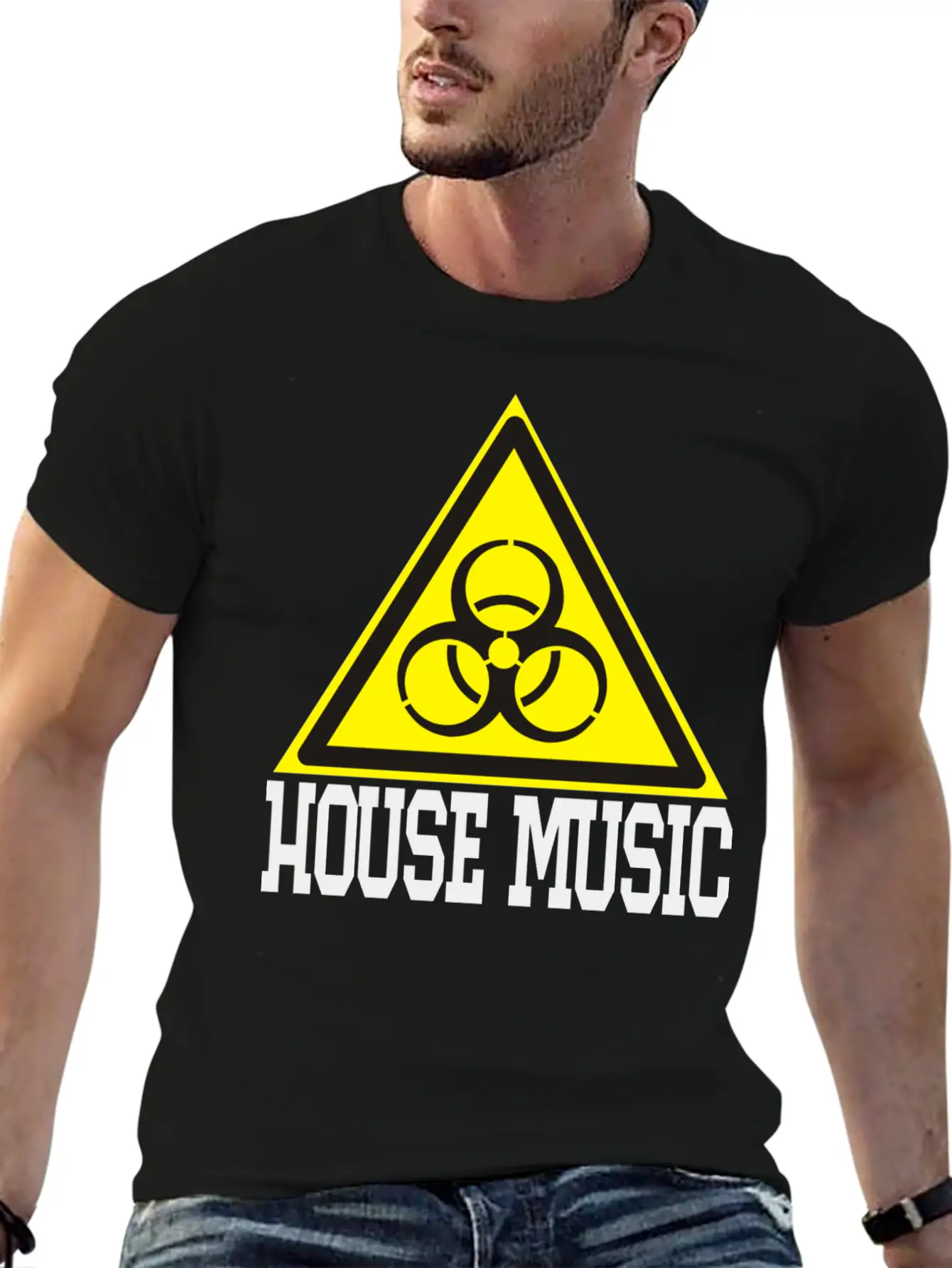 House Music Classic Cotton Tee – Unisex Comfort For Any Season