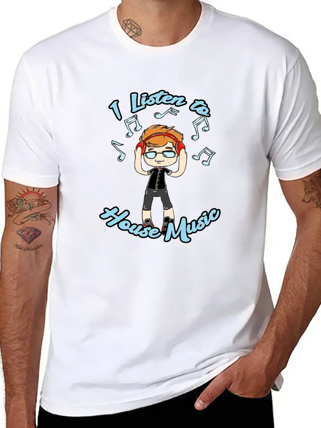 House Music Relaxed Everyday Tee – Lightweight And Durable Cotton