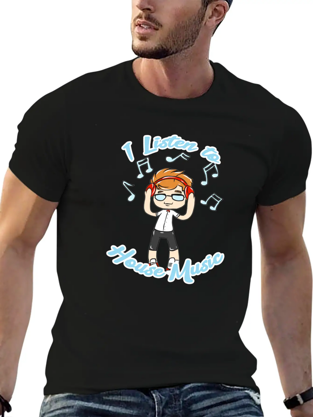 House Music Relaxed Everyday Tee – Lightweight And Durable Cotton