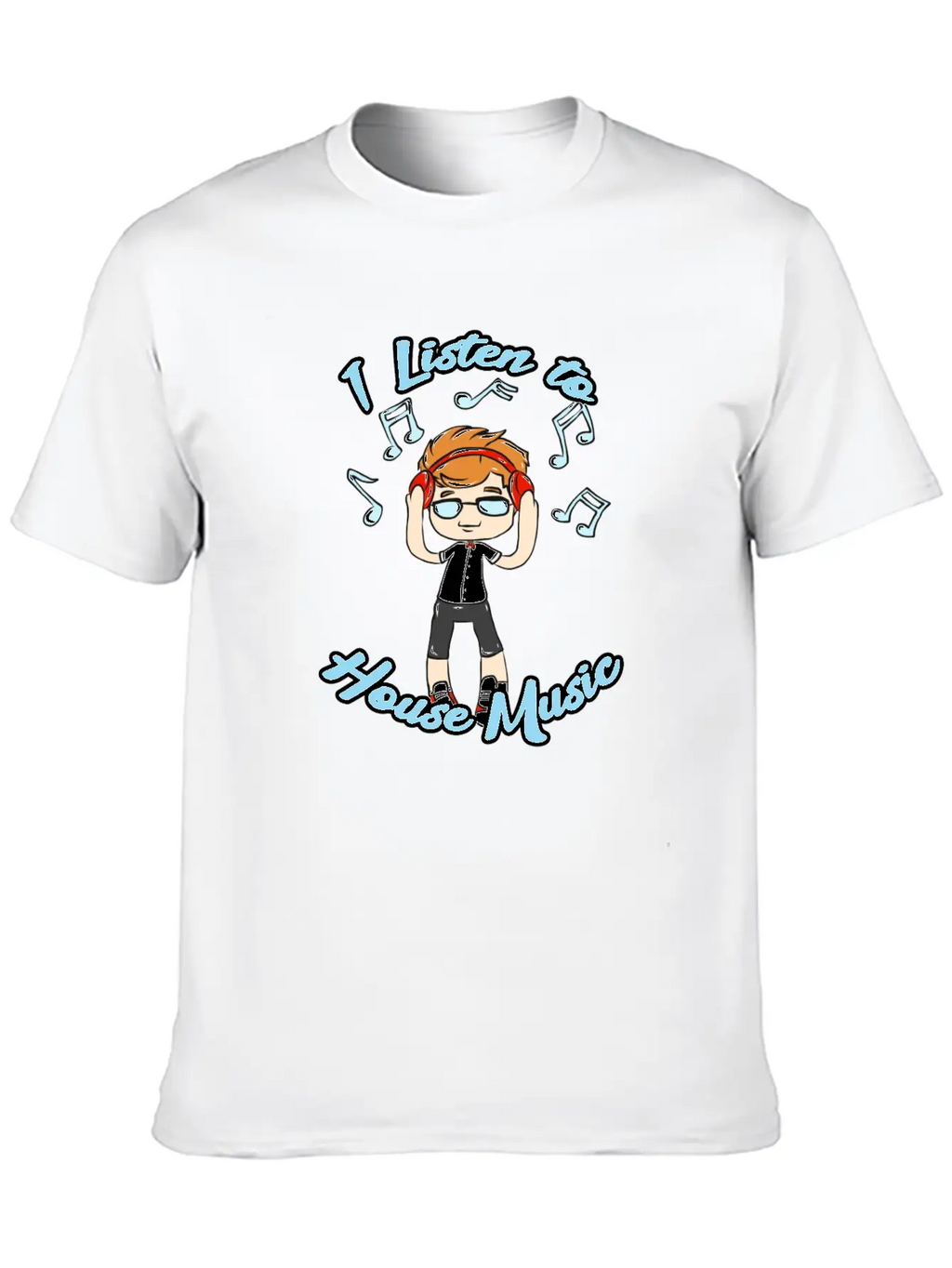 House Music Relaxed Everyday Tee – Lightweight And Durable Cotton