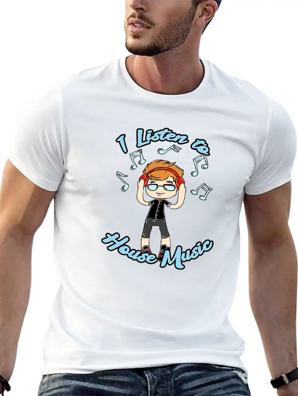House Music Relaxed Everyday Tee – Lightweight And Durable Cotton