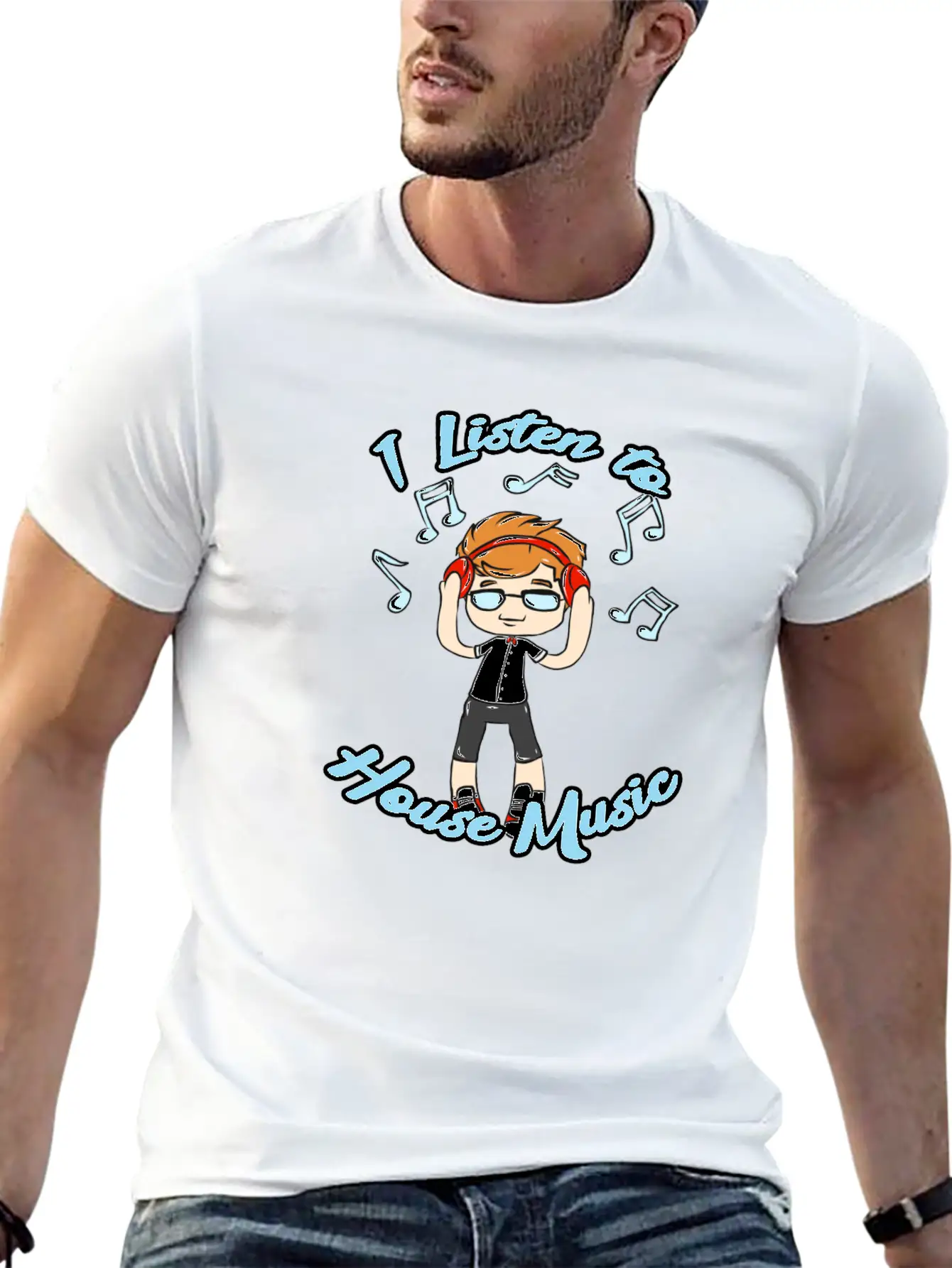 House Music Relaxed Everyday Tee – Lightweight And Durable Cotton
