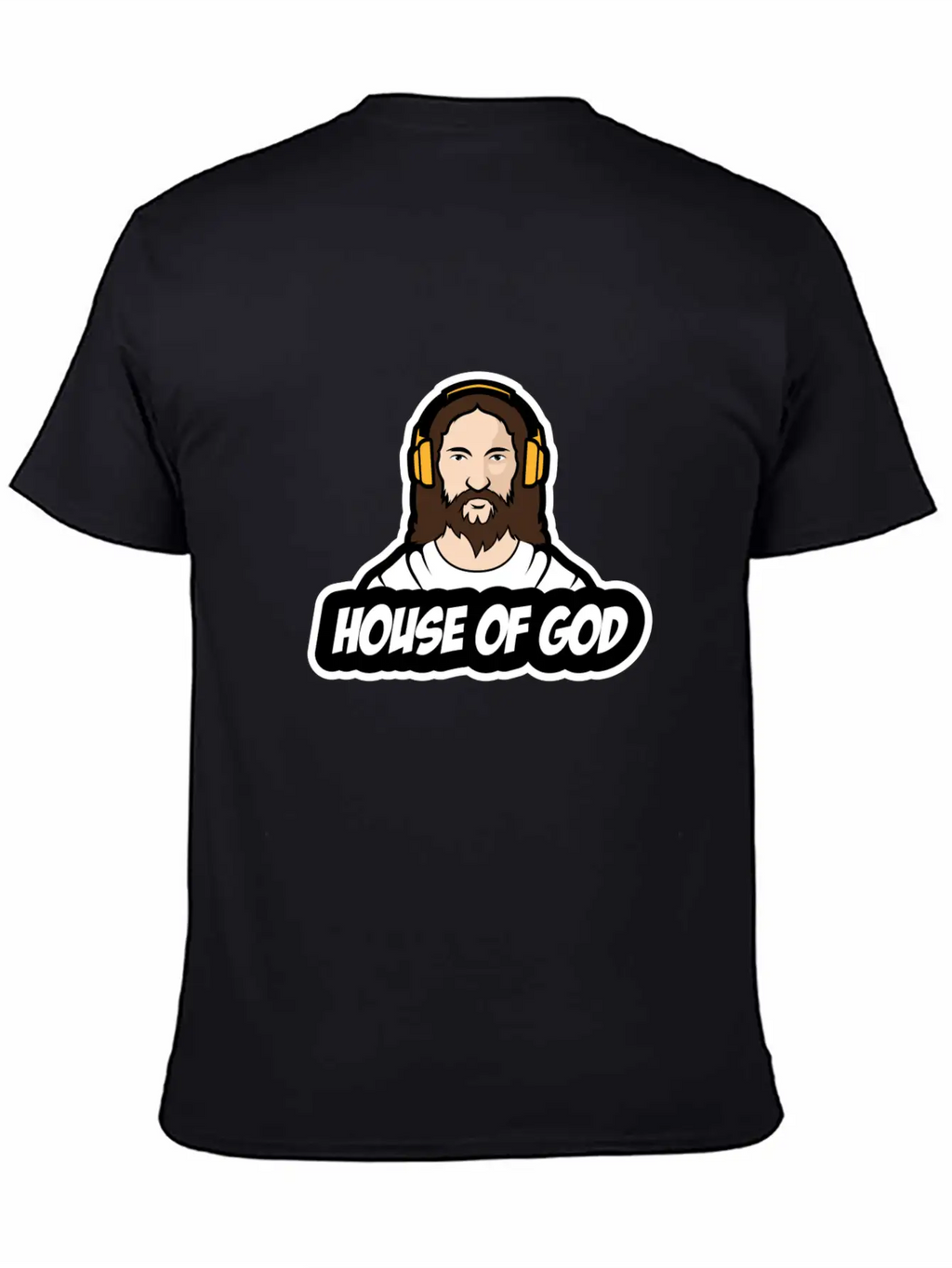 House Of God Stylish Everyday T-Shirt – Unisex Basic Cotton Tee