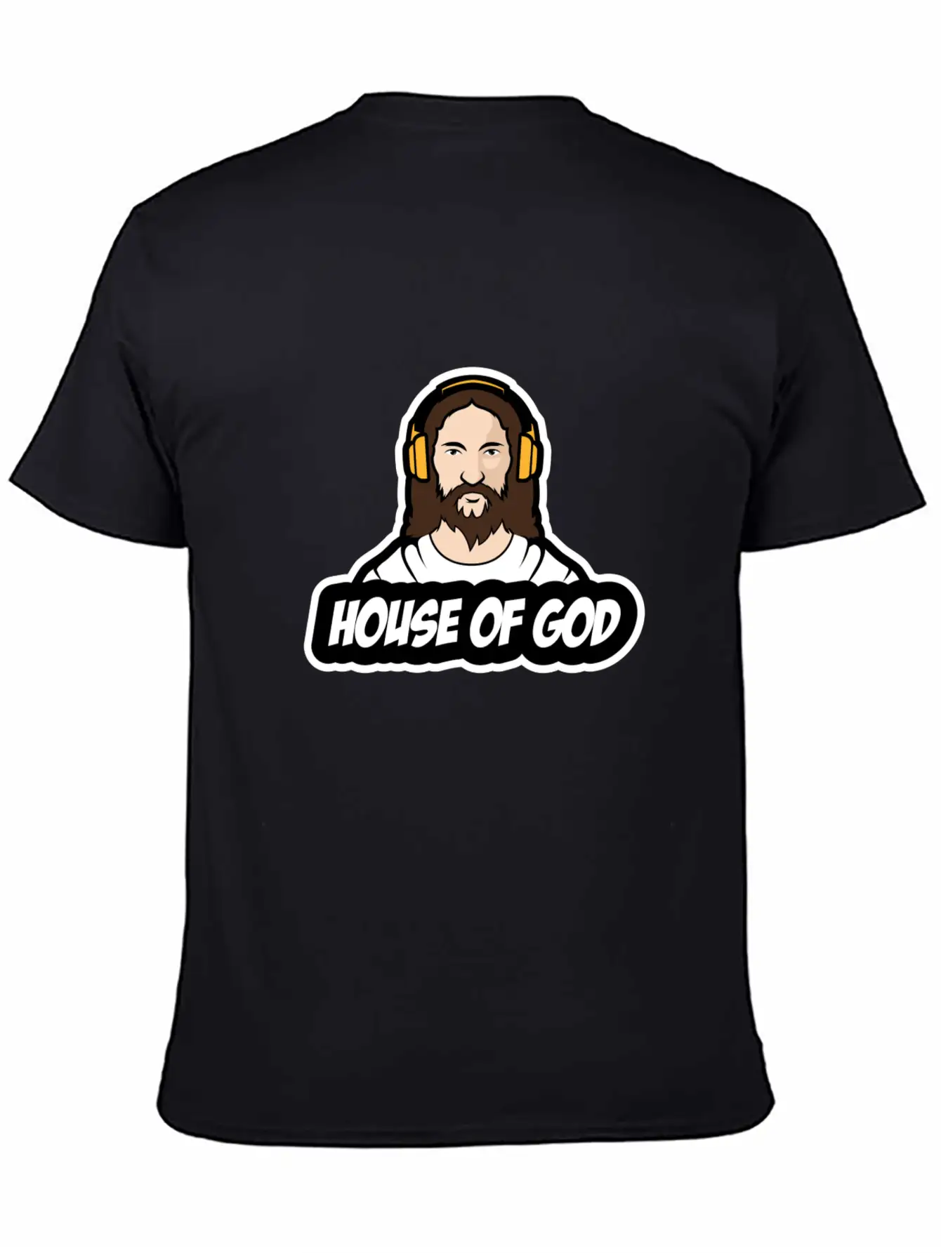 House Of God Stylish Everyday T-Shirt – Unisex Basic Cotton Tee