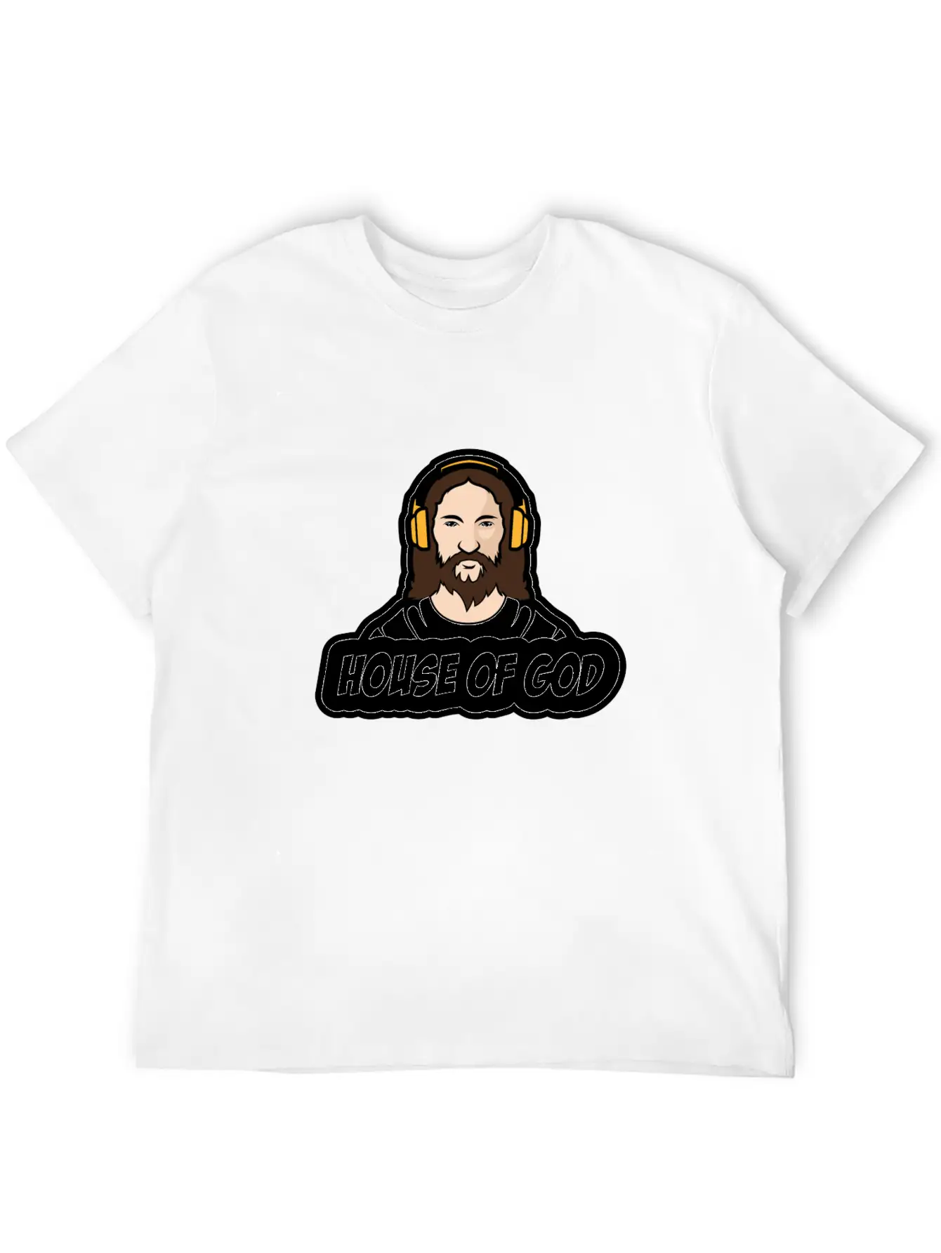 House Of God Stylish Everyday T-Shirt – Unisex Basic Cotton Tee