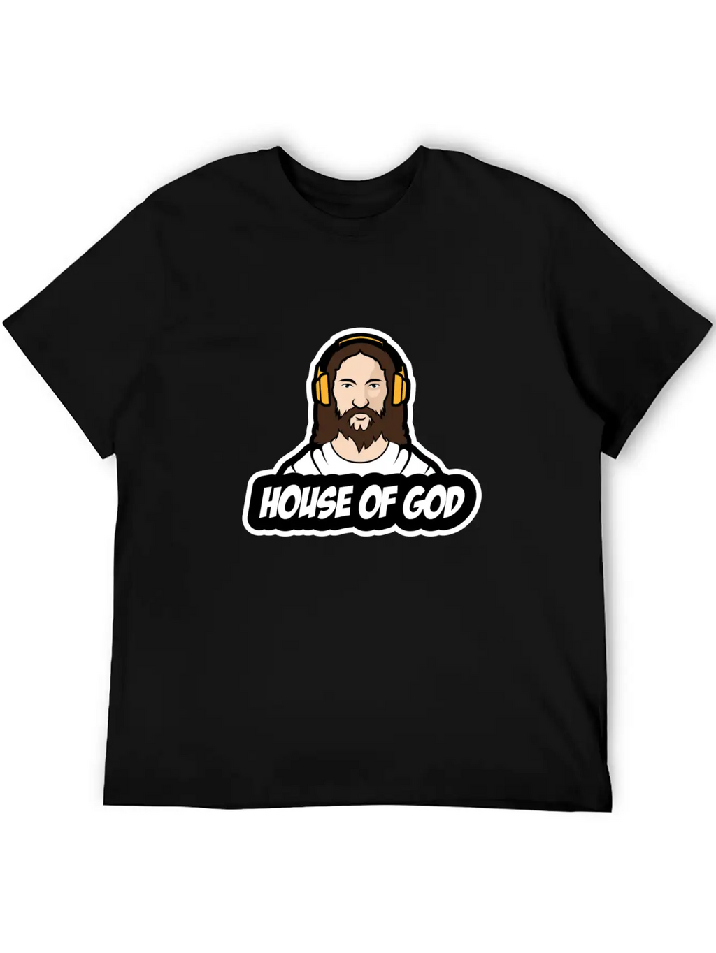House Of God Stylish Everyday T-Shirt – Unisex Basic Cotton Tee
