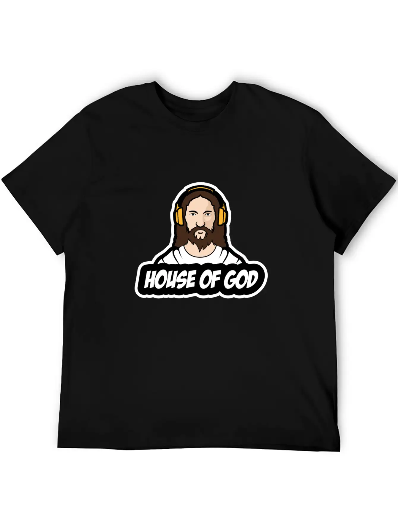 House Of God Stylish Everyday T-Shirt – Unisex Basic Cotton Tee
