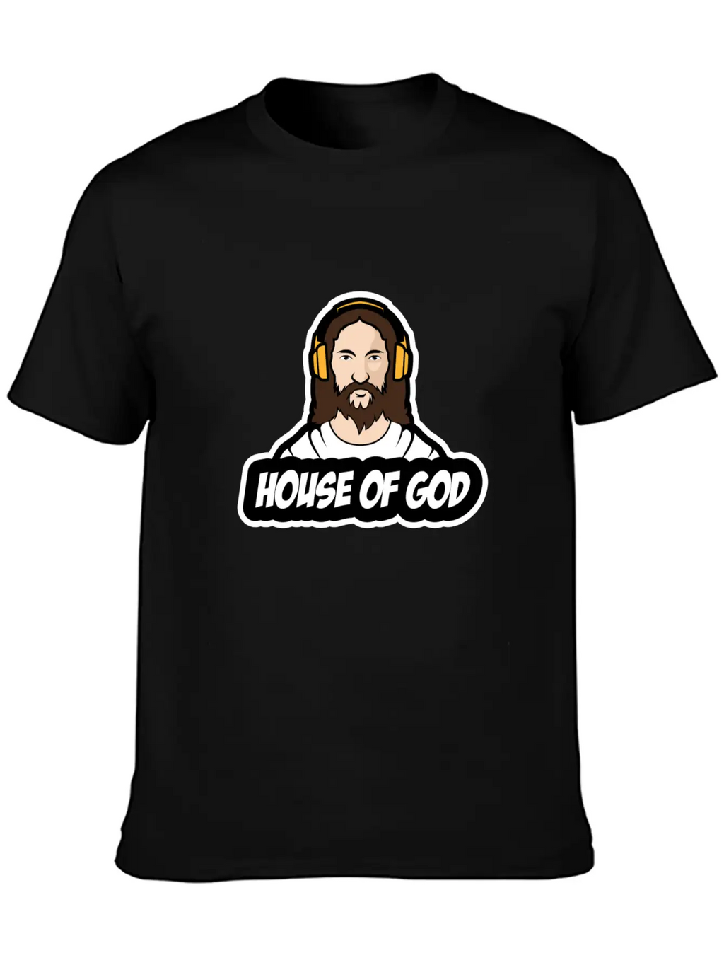 House Of God Stylish Everyday T-Shirt – Unisex Basic Cotton Tee