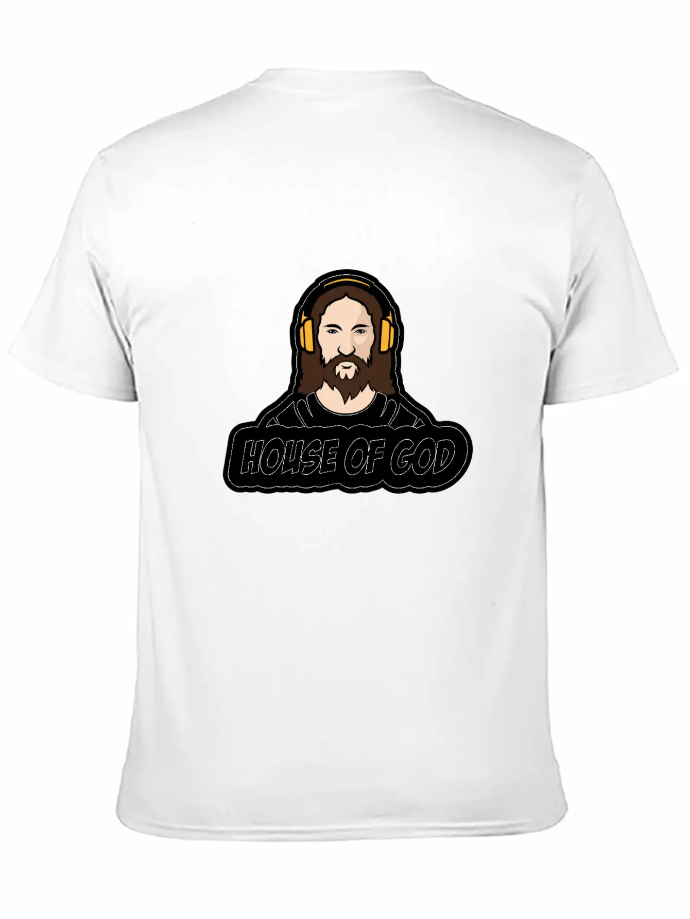 House Of God Stylish Everyday T-Shirt – Unisex Basic Cotton Tee