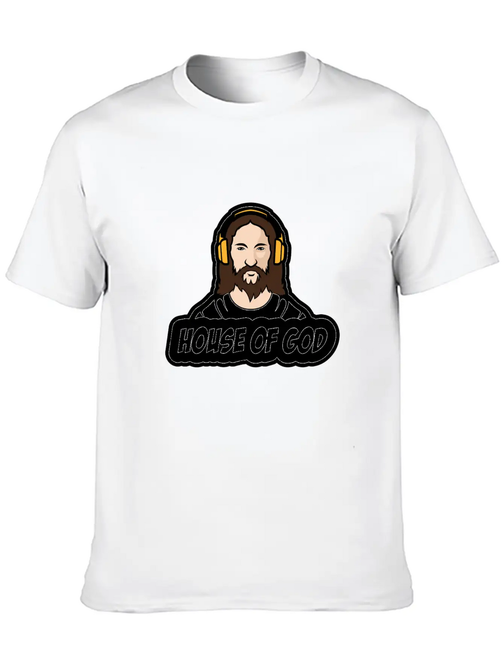 House Of God Stylish Everyday T-Shirt – Unisex Basic Cotton Tee