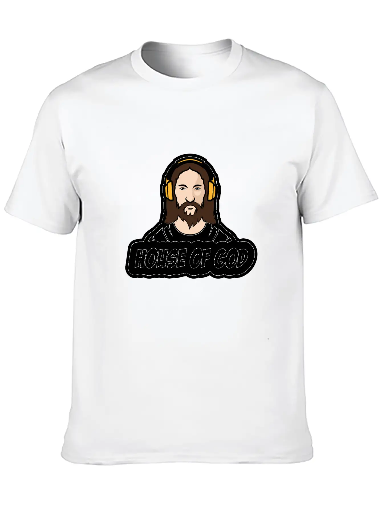 House Of God Stylish Everyday T-Shirt – Unisex Basic Cotton Tee
