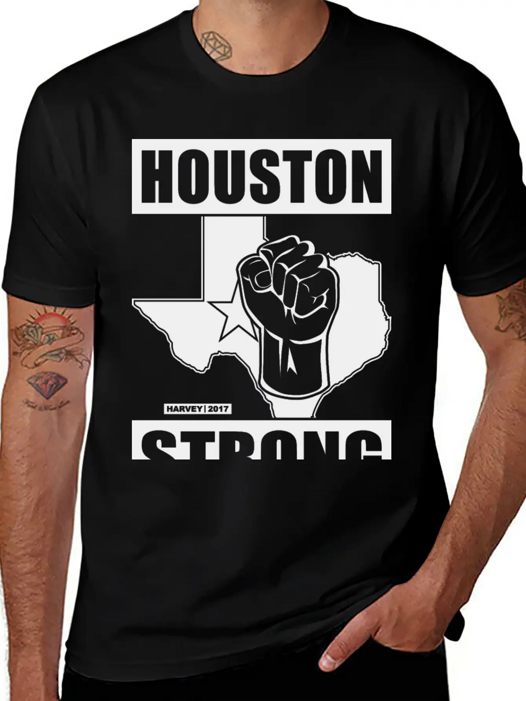 Houston Strong 2 Classic Cotton Tee – Unisex Comfort For Any Season