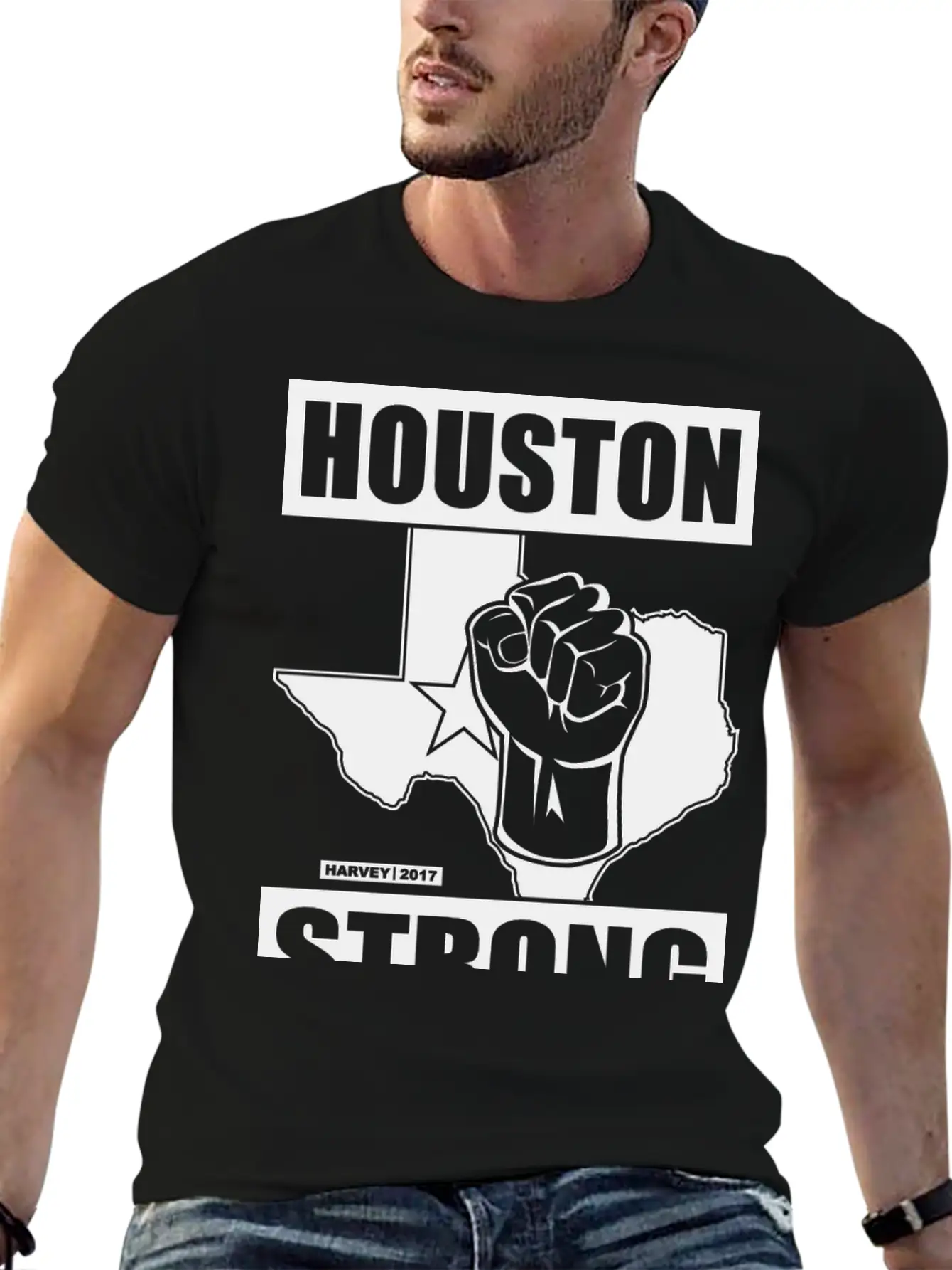 Houston Strong 2 Classic Cotton Tee – Unisex Comfort For Any Season