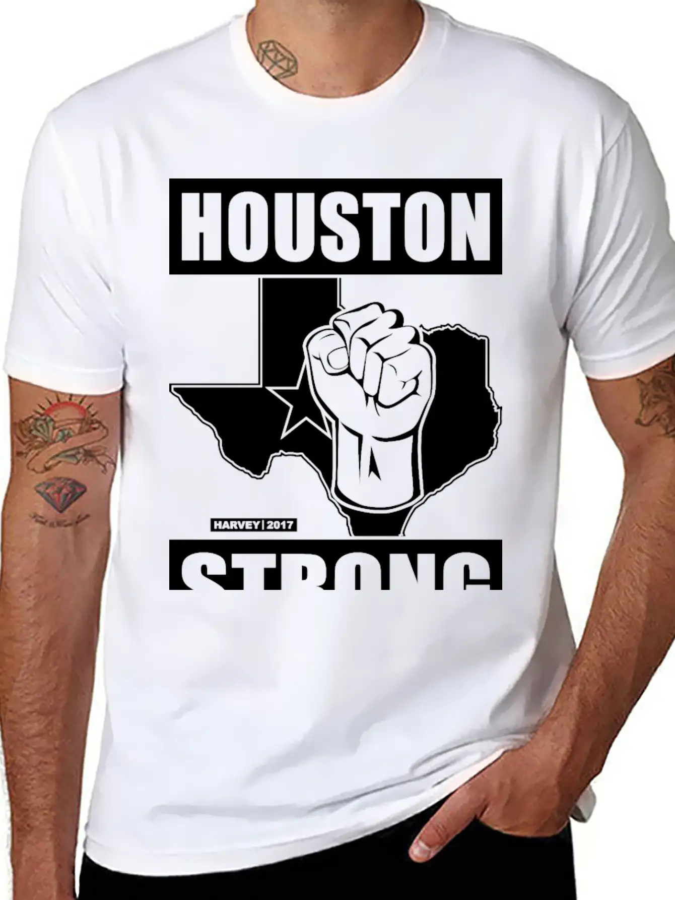Houston Strong 2 Classic Cotton Tee – Unisex Comfort For Any Season