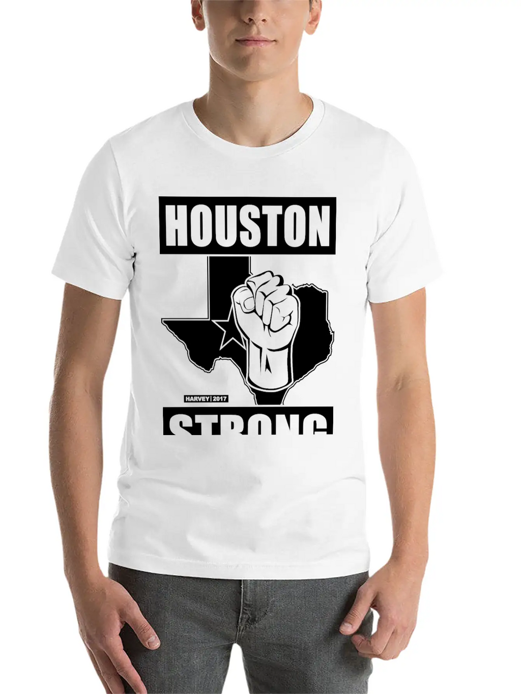 Houston Strong 2 Classic Cotton Tee – Unisex Comfort For Any Season