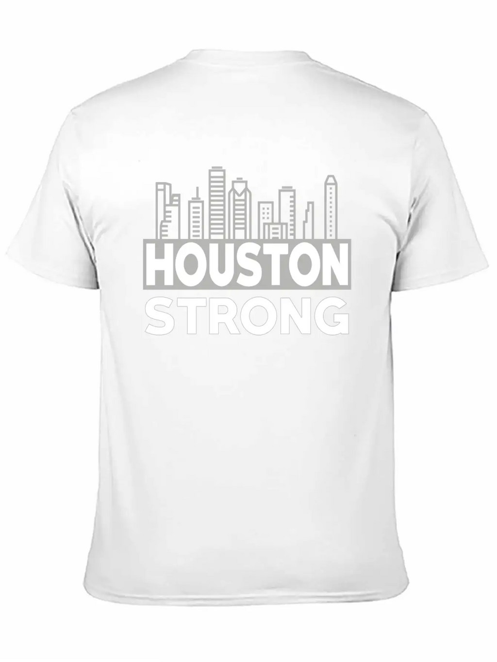Houston Strong City Classic Cotton Tee – Unisex Comfort For Any Season