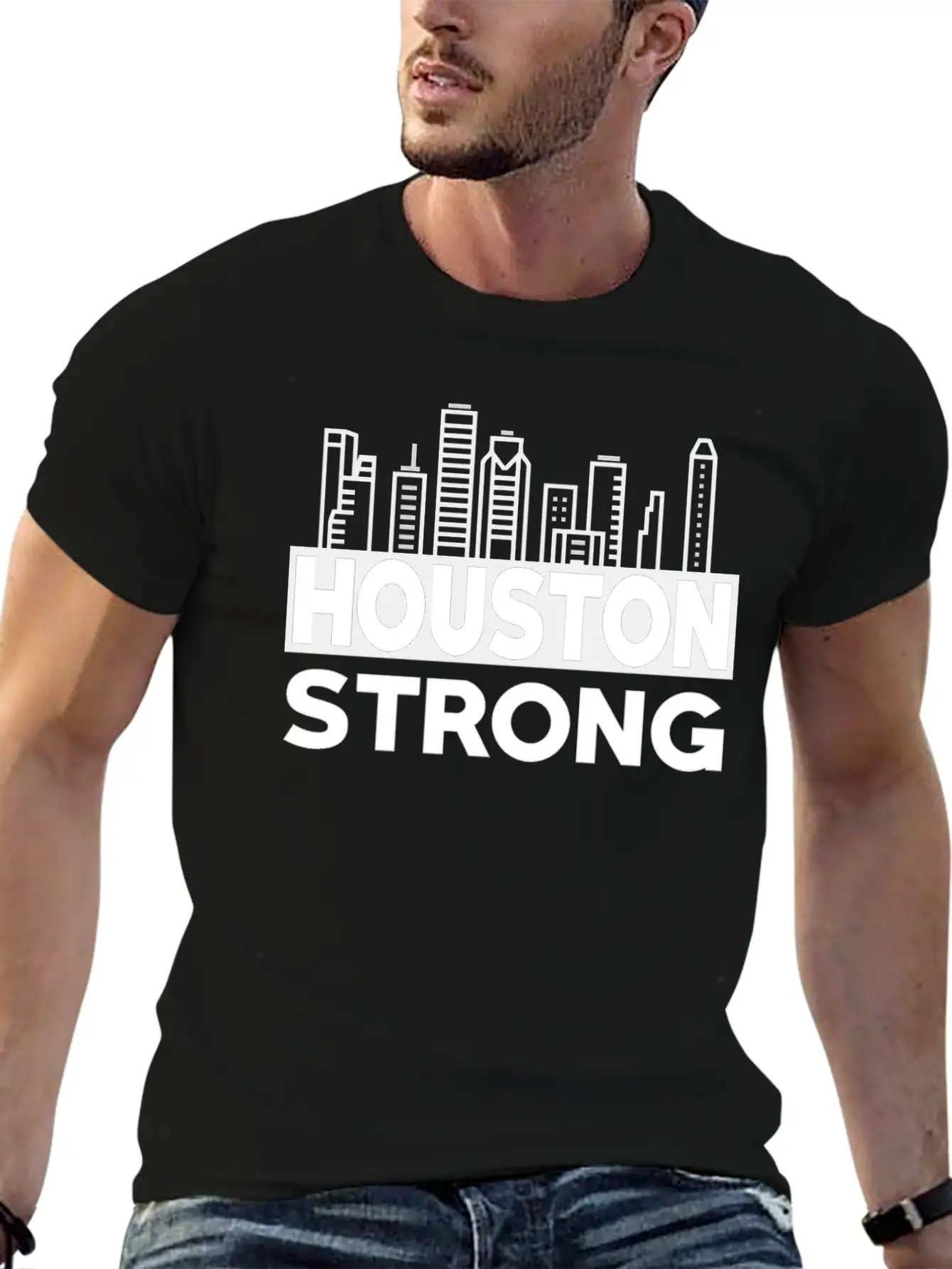 Houston Strong City Classic Cotton Tee – Unisex Comfort For Any Season