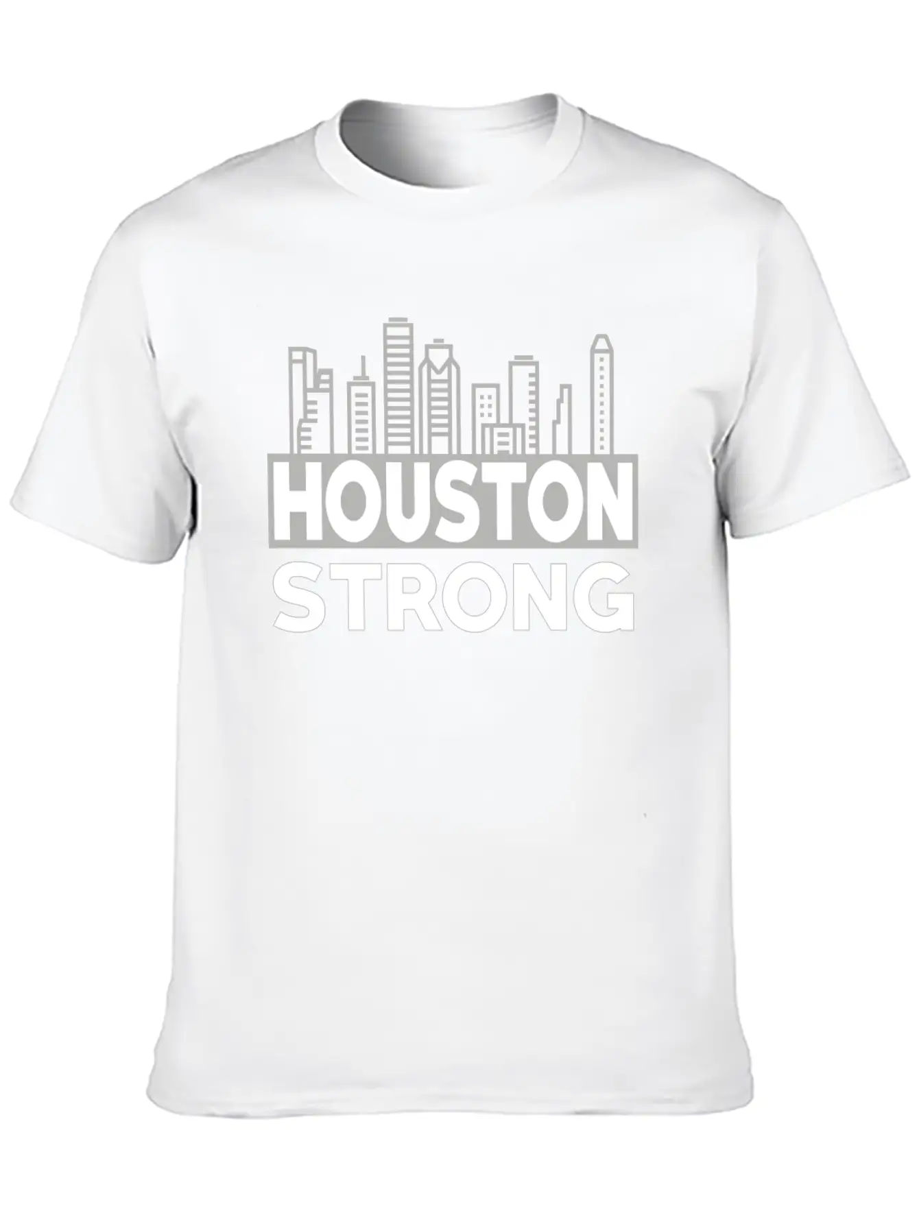 Houston Strong City Classic Cotton Tee – Unisex Comfort For Any Season