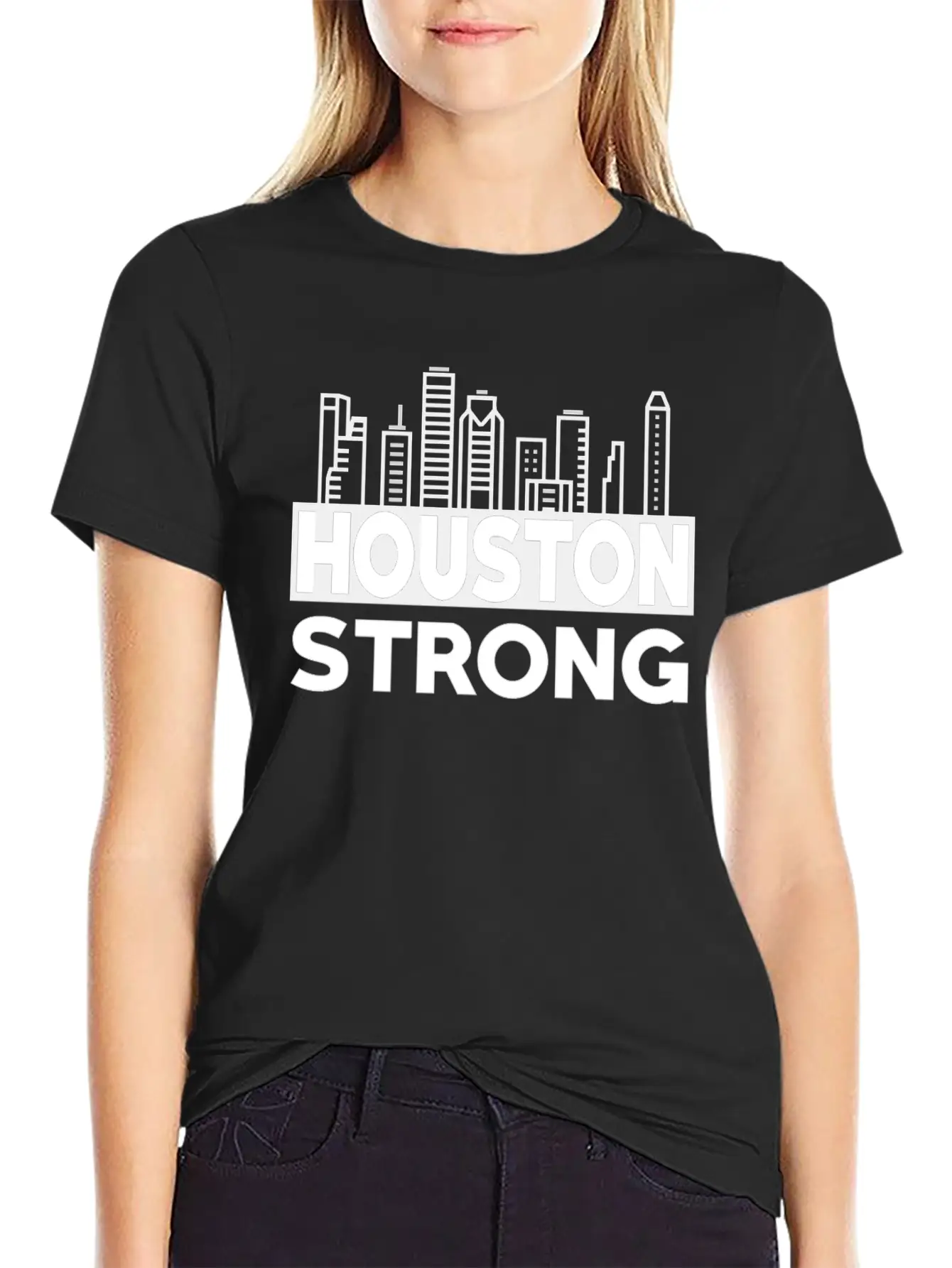 Houston Strong City Classic Cotton Tee – Unisex Comfort For Any Season