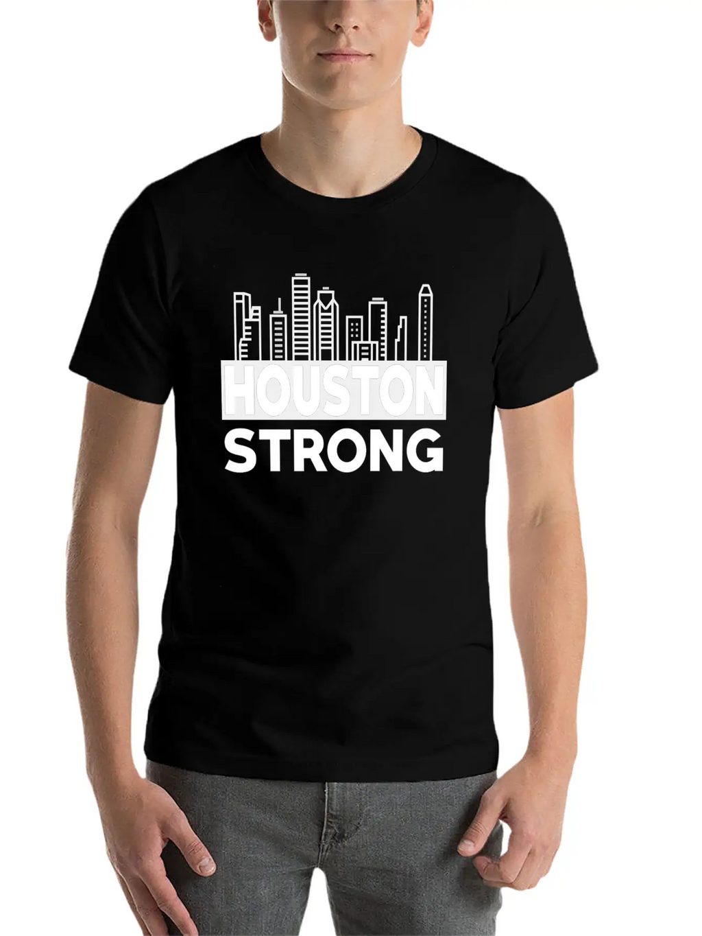 Houston Strong City Classic Cotton Tee – Unisex Comfort For Any Season