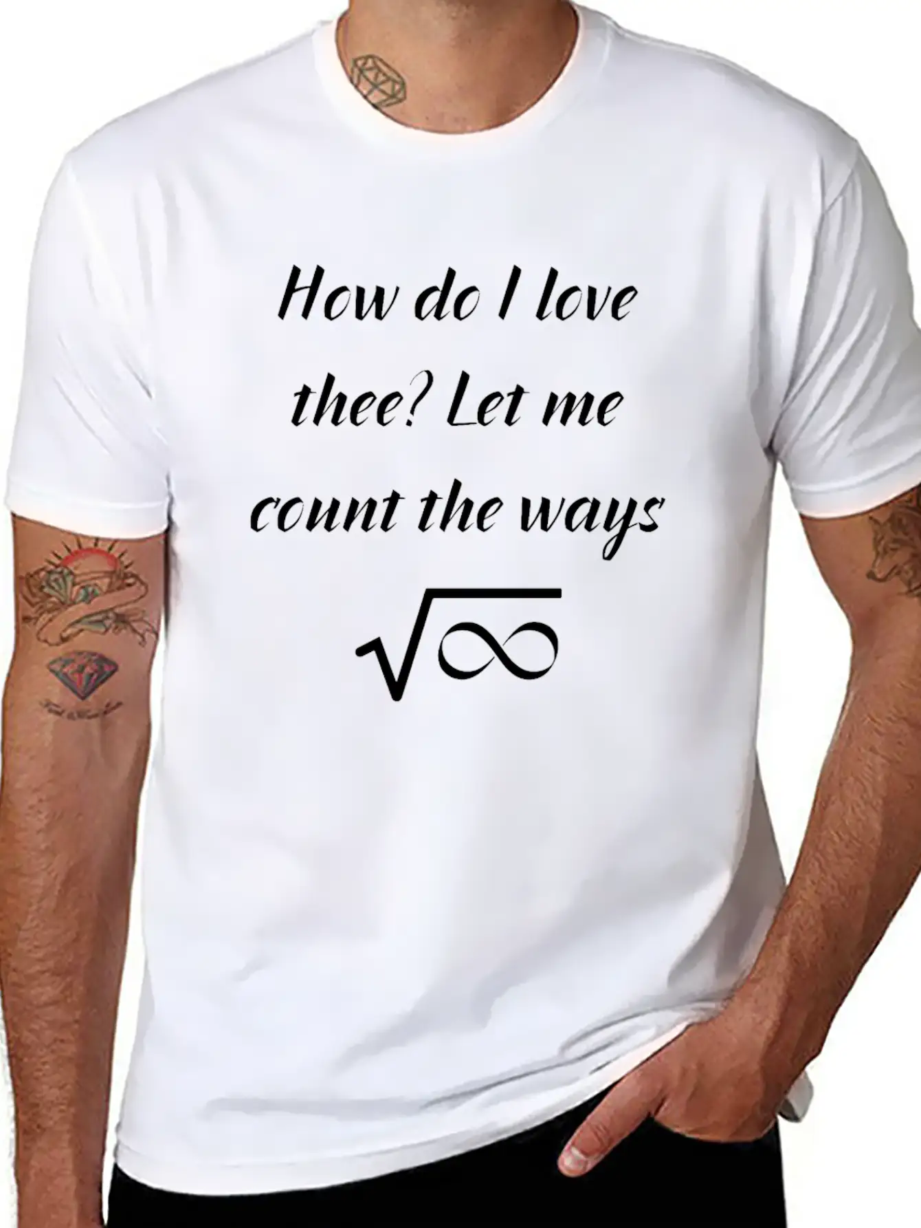 How Do I Love Thee Let Me Count The Ways Valentine Classic Cotton Tee – Unisex Comfort For Any Season