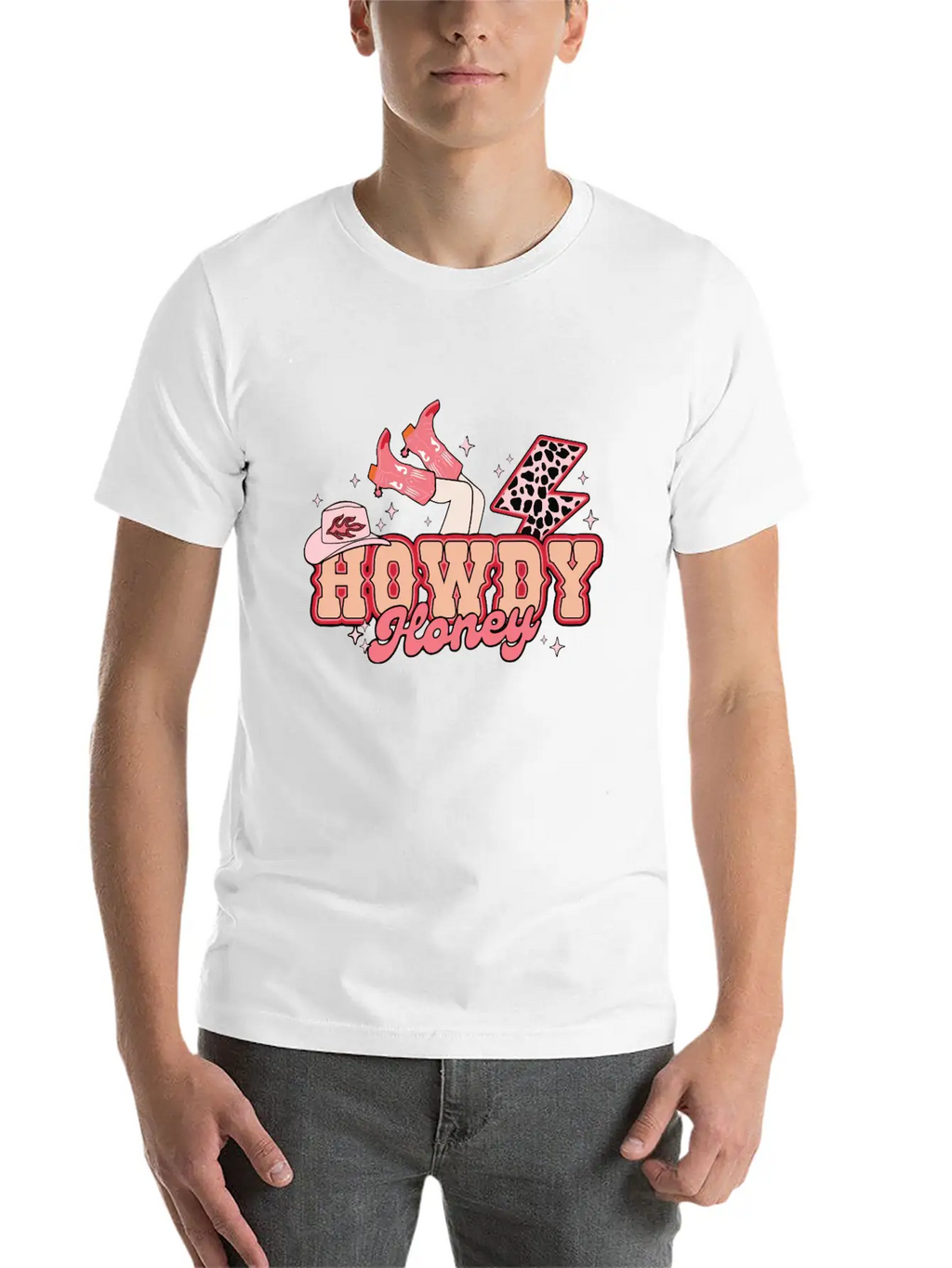 Howdy Honey Relaxed Everyday Tee – Lightweight And Durable Cotton