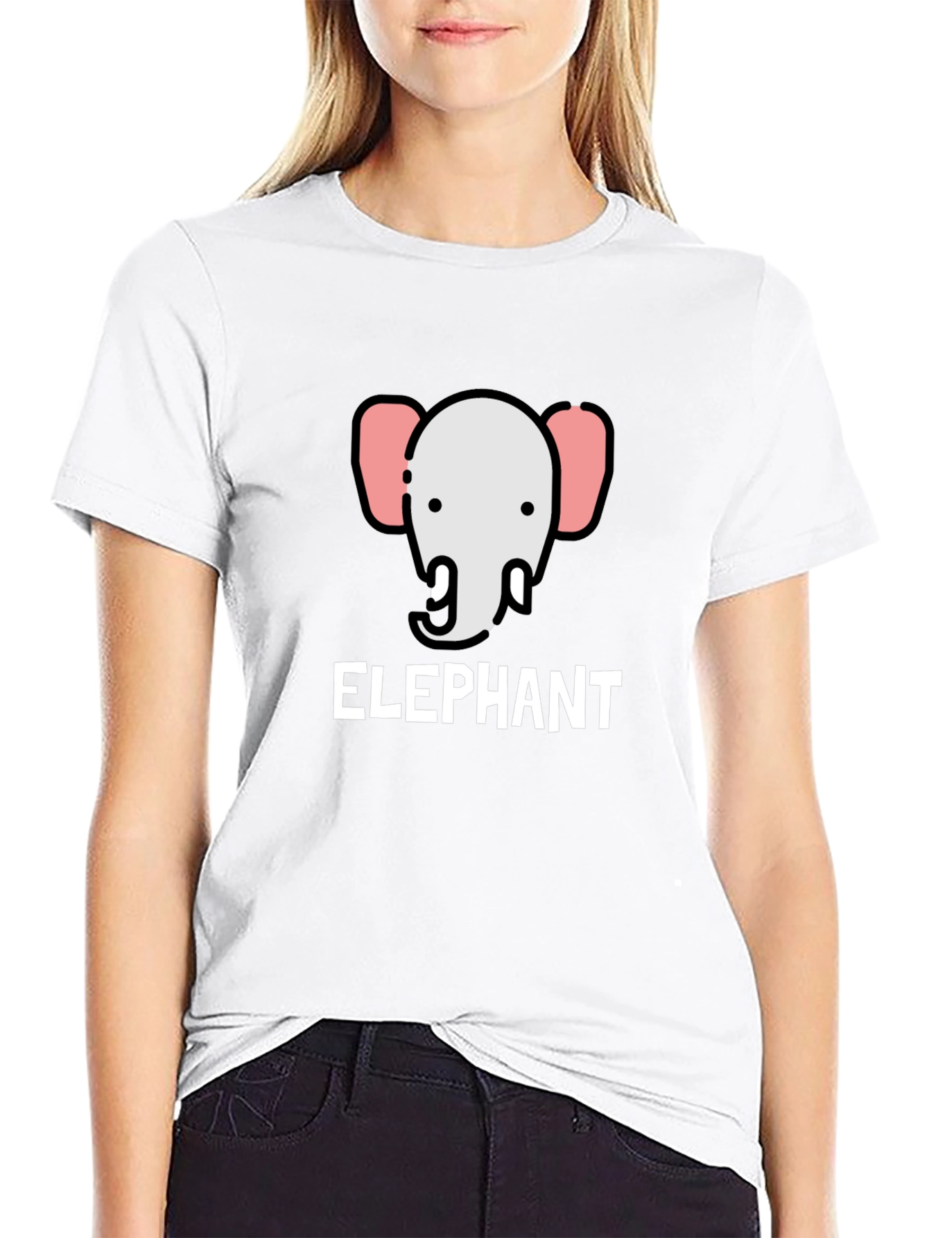 Elephant Graphic Tee - Casual Style
