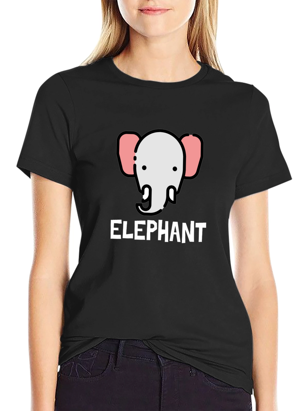 Elephant Graphic Tee - Casual Style