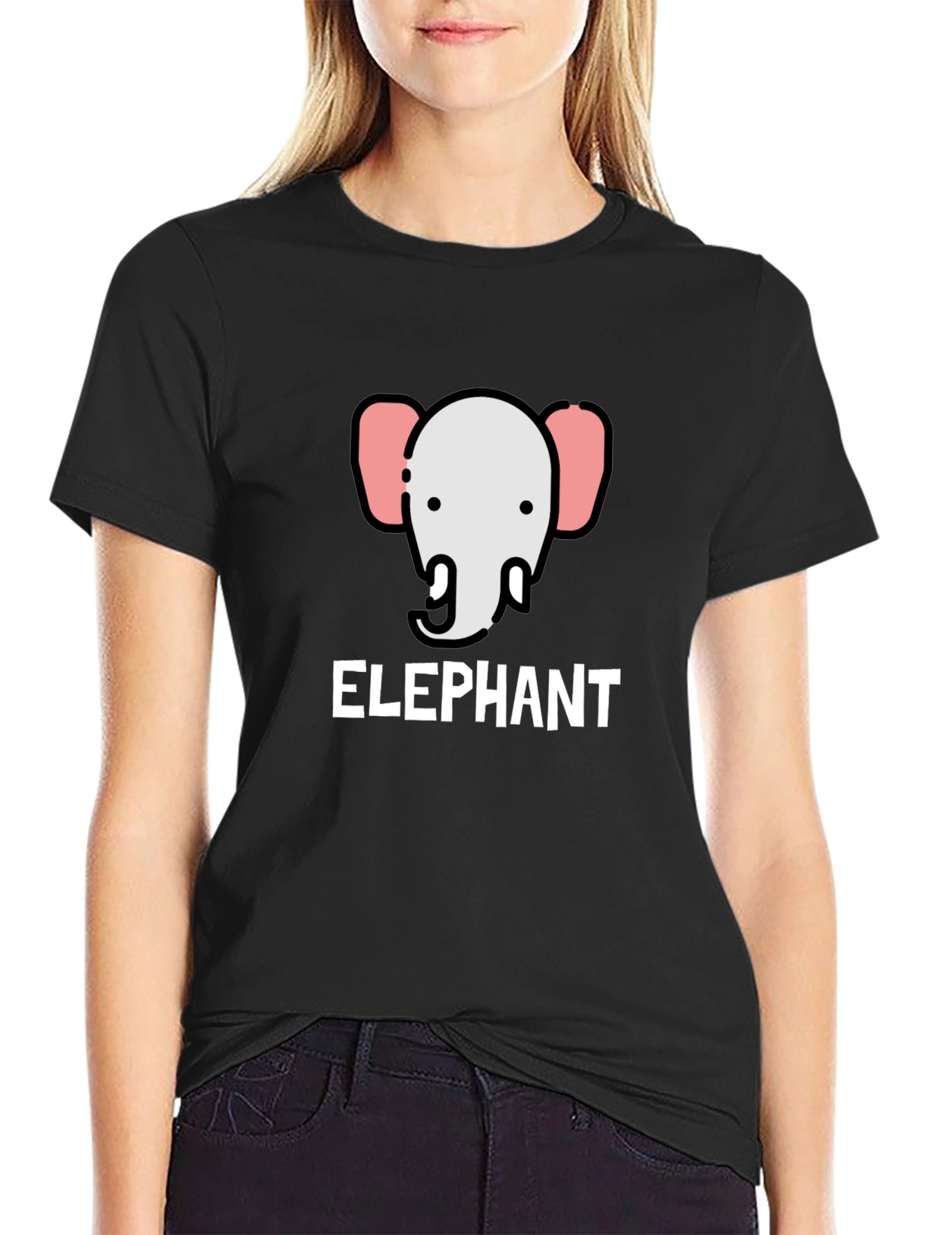 Elephant Graphic Tee - Casual Style