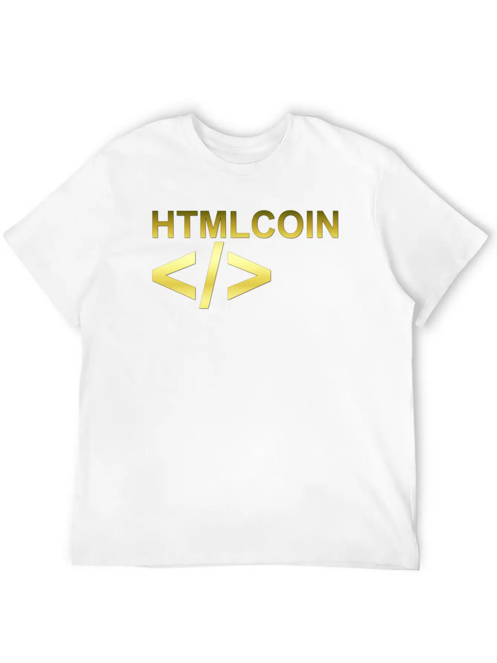 HTMLCOIN LOGO B Classic Cotton Tee – Unisex Comfort For Any Season