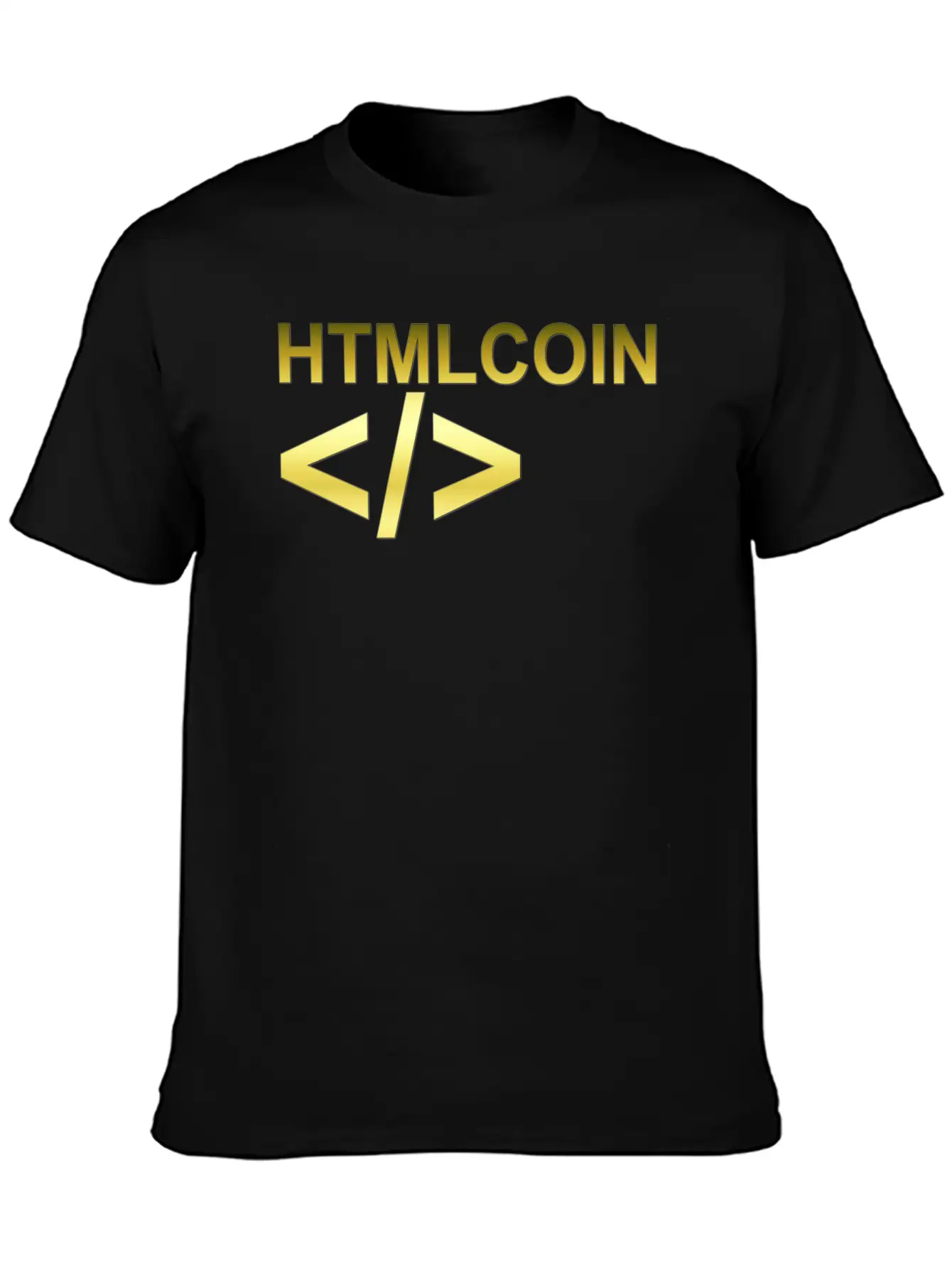 HTMLCOIN LOGO B Classic Cotton Tee – Unisex Comfort For Any Season